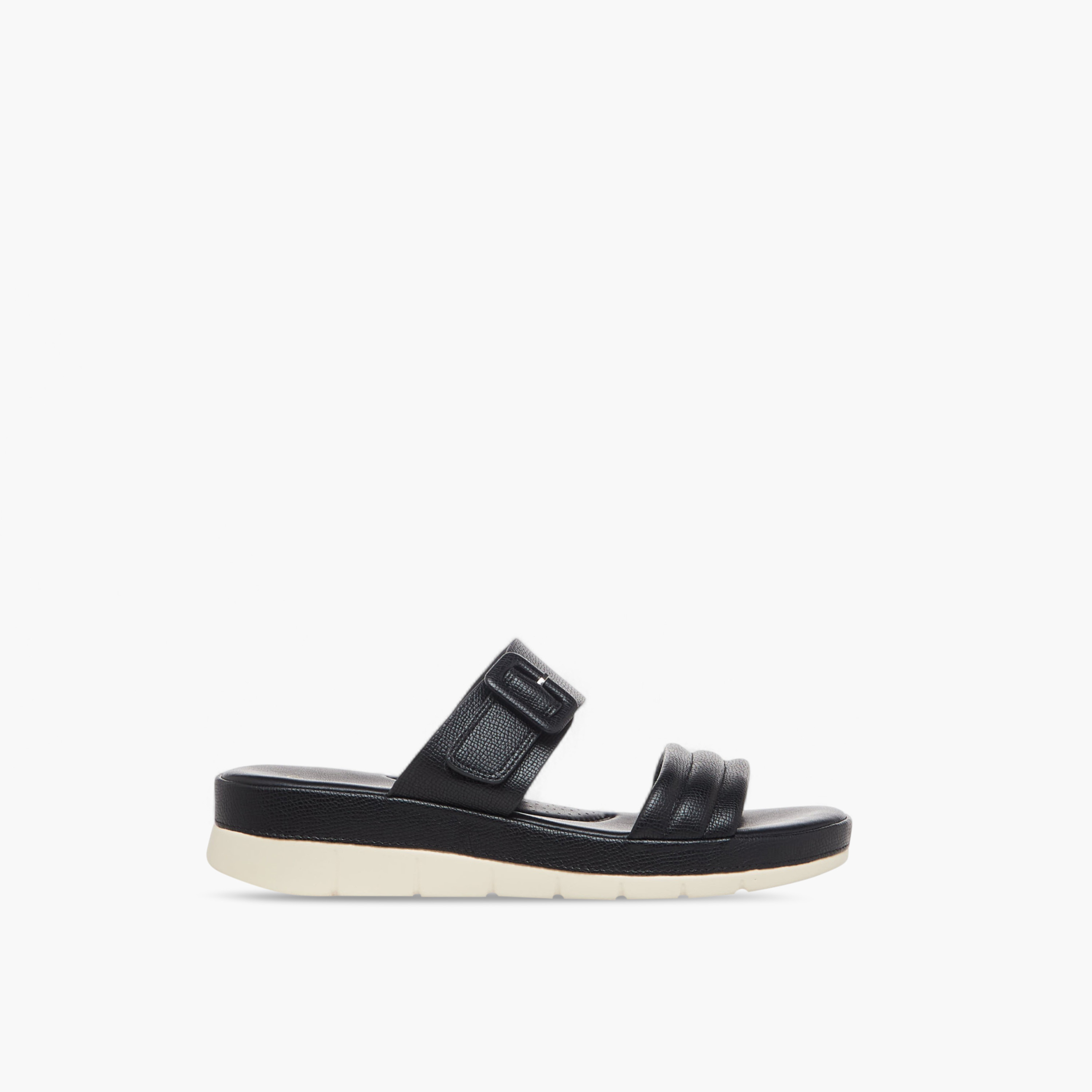 Le Confort Women Buckle Detail Sandals-women-shoes-flats-sandals-image-3