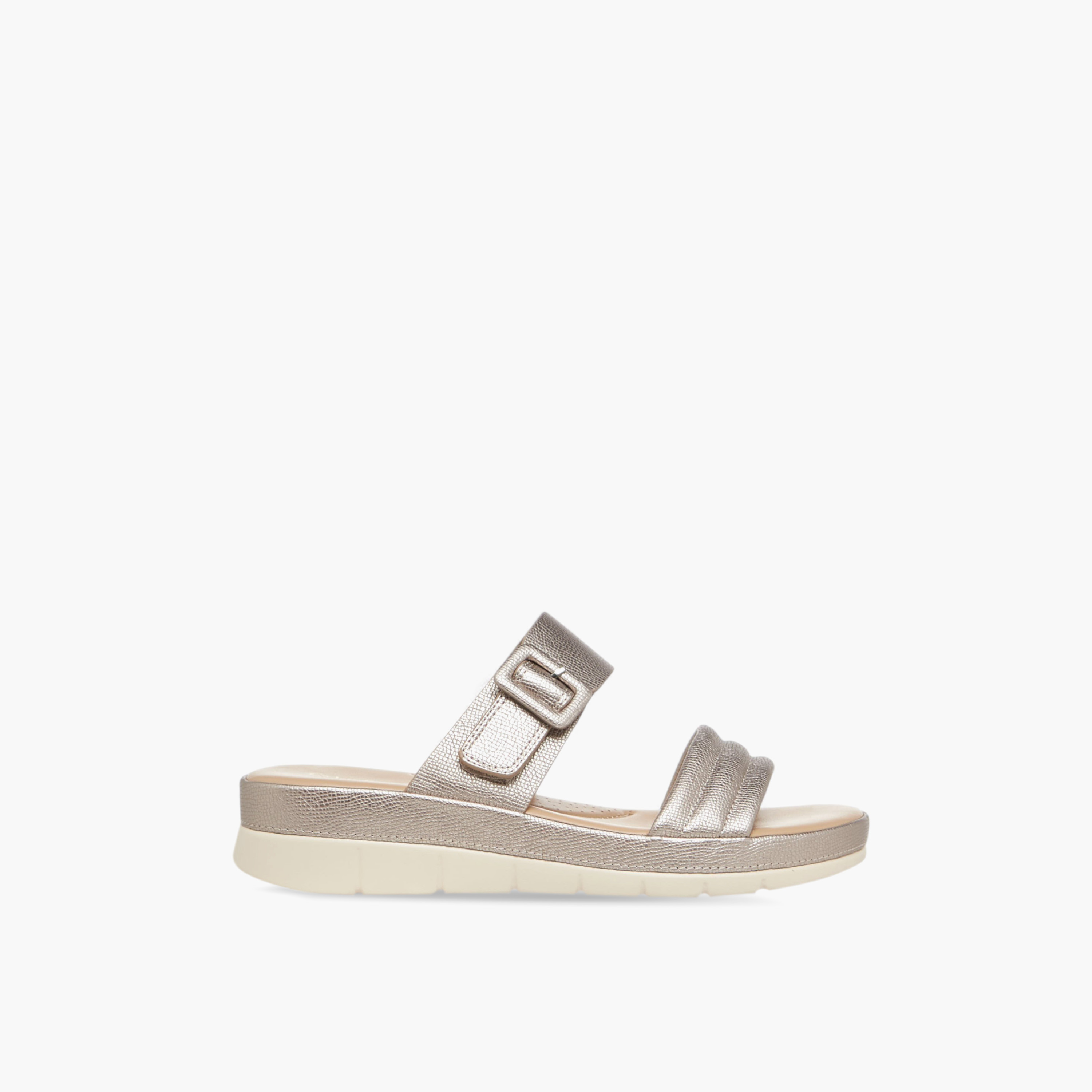 Le Confort Women Buckle Detail Sandals-women-shoes-flats-sandals-image-3