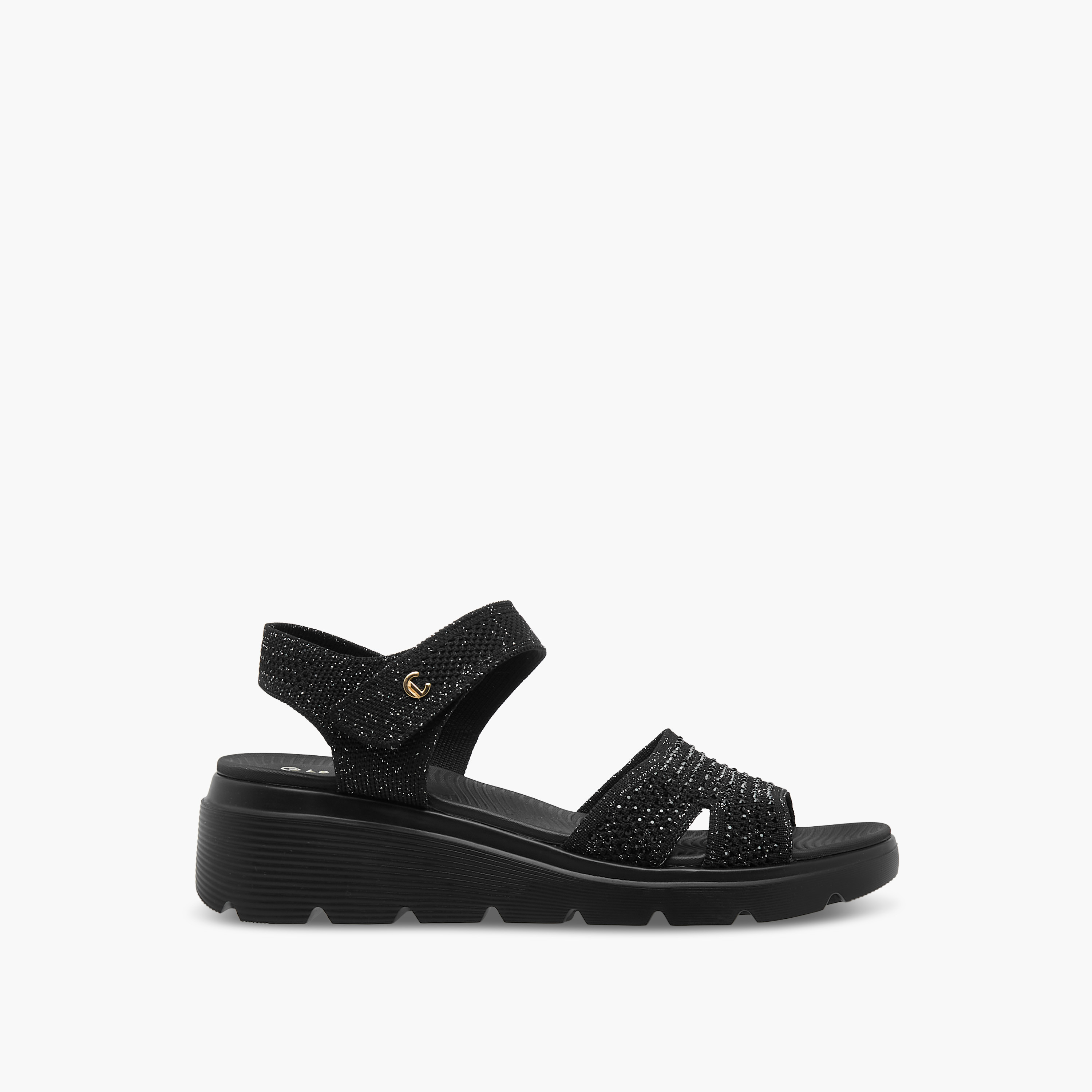 Le Confort Women Embellished Flatform Heel Sandals-women-shoes-sandals-heeled-image-4