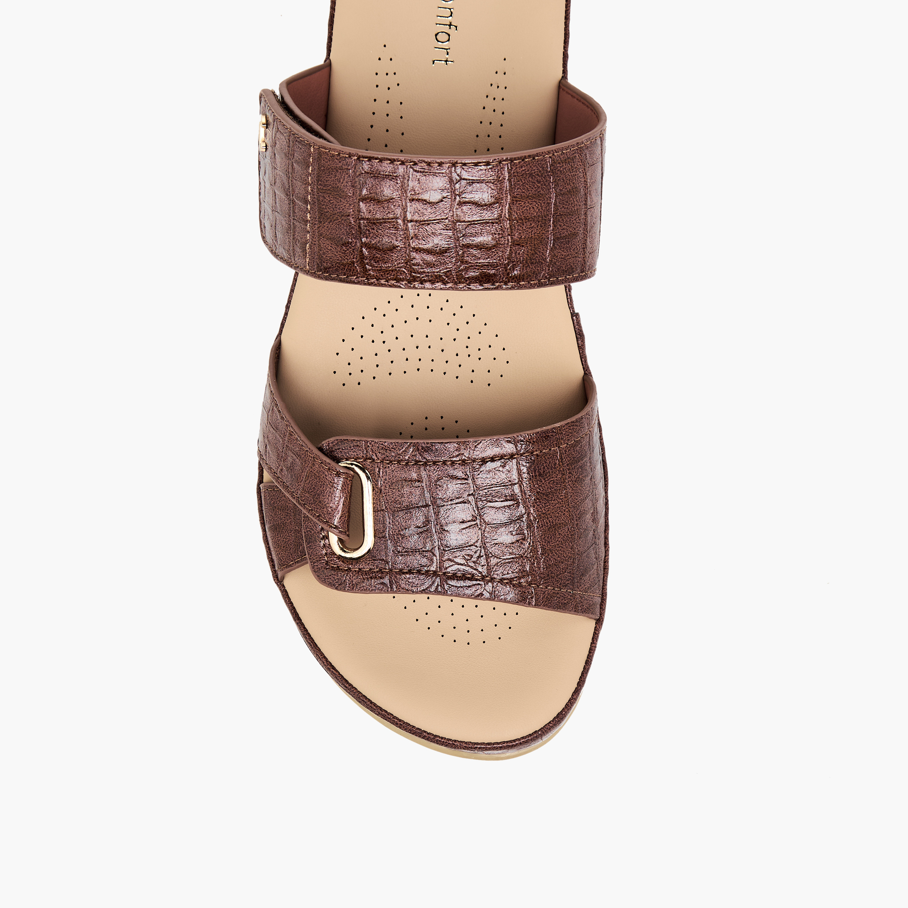 صندل مريح بارز الملمس للنساء من لو كونفورت-women-shoes-flats-sandals-image-3