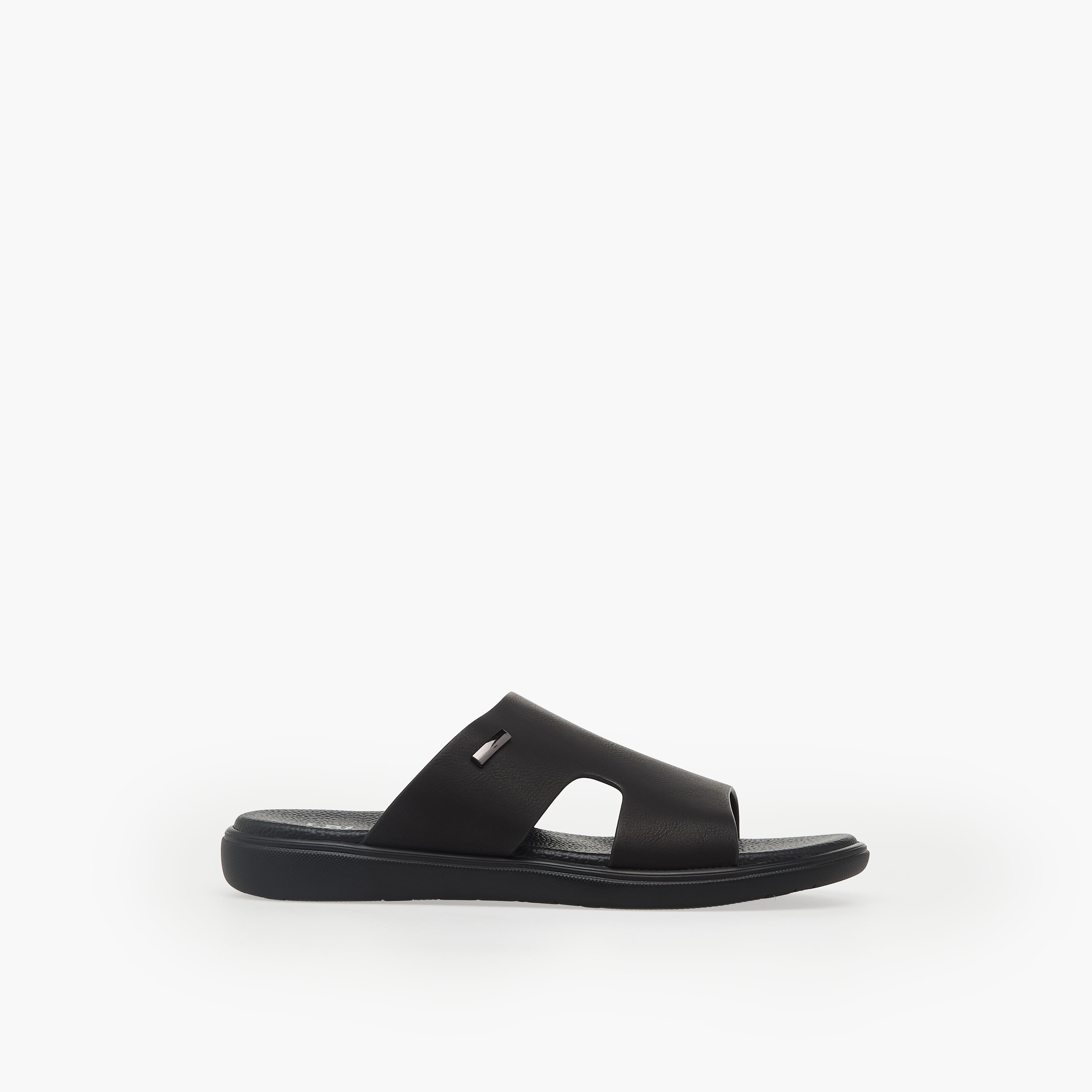 صندل سادة سهل الارتداء للرجال من أل بي أل من شو إكسبريس-men-shoes-sandals-image-3