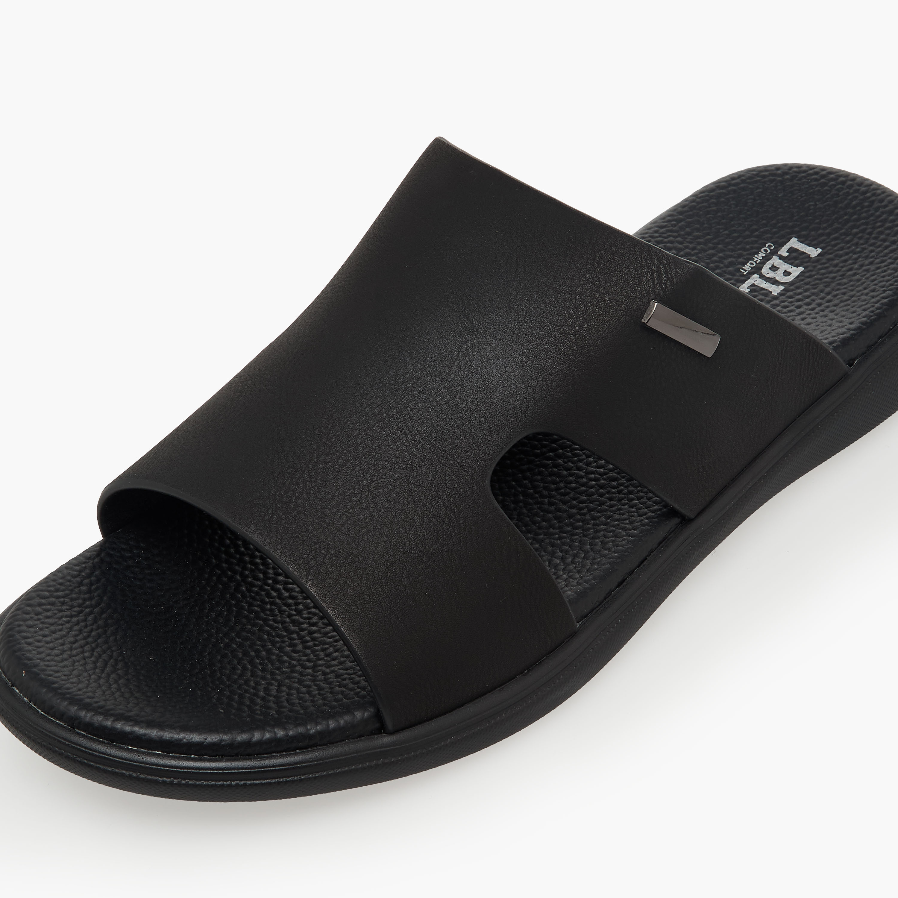 صندل سادة سهل الارتداء للرجال من أل بي أل من شو إكسبريس-men-shoes-sandals-image-4