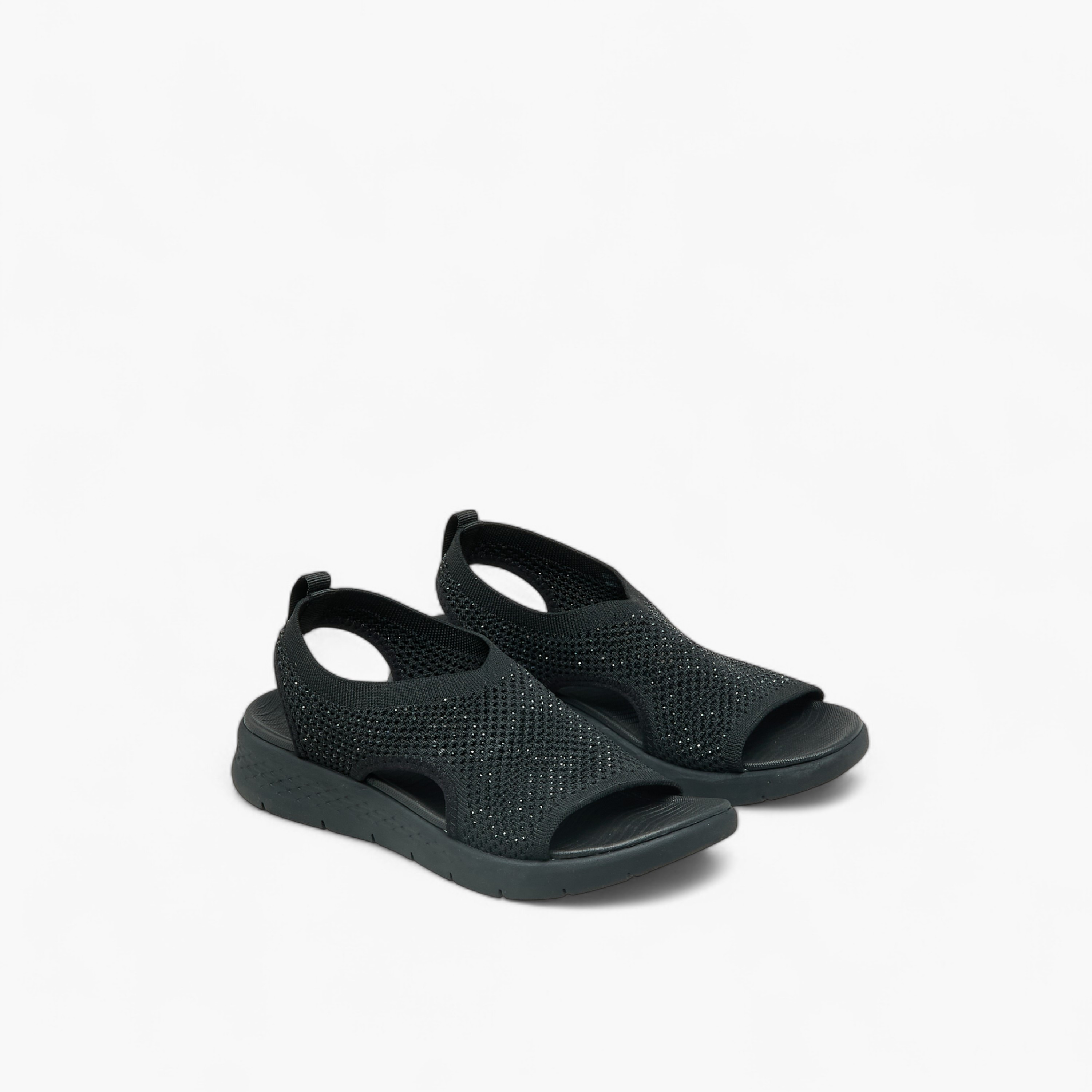 Le Confort Women Flyknit Slingback Sandals-women-shoes-sandals-heeled-image-1