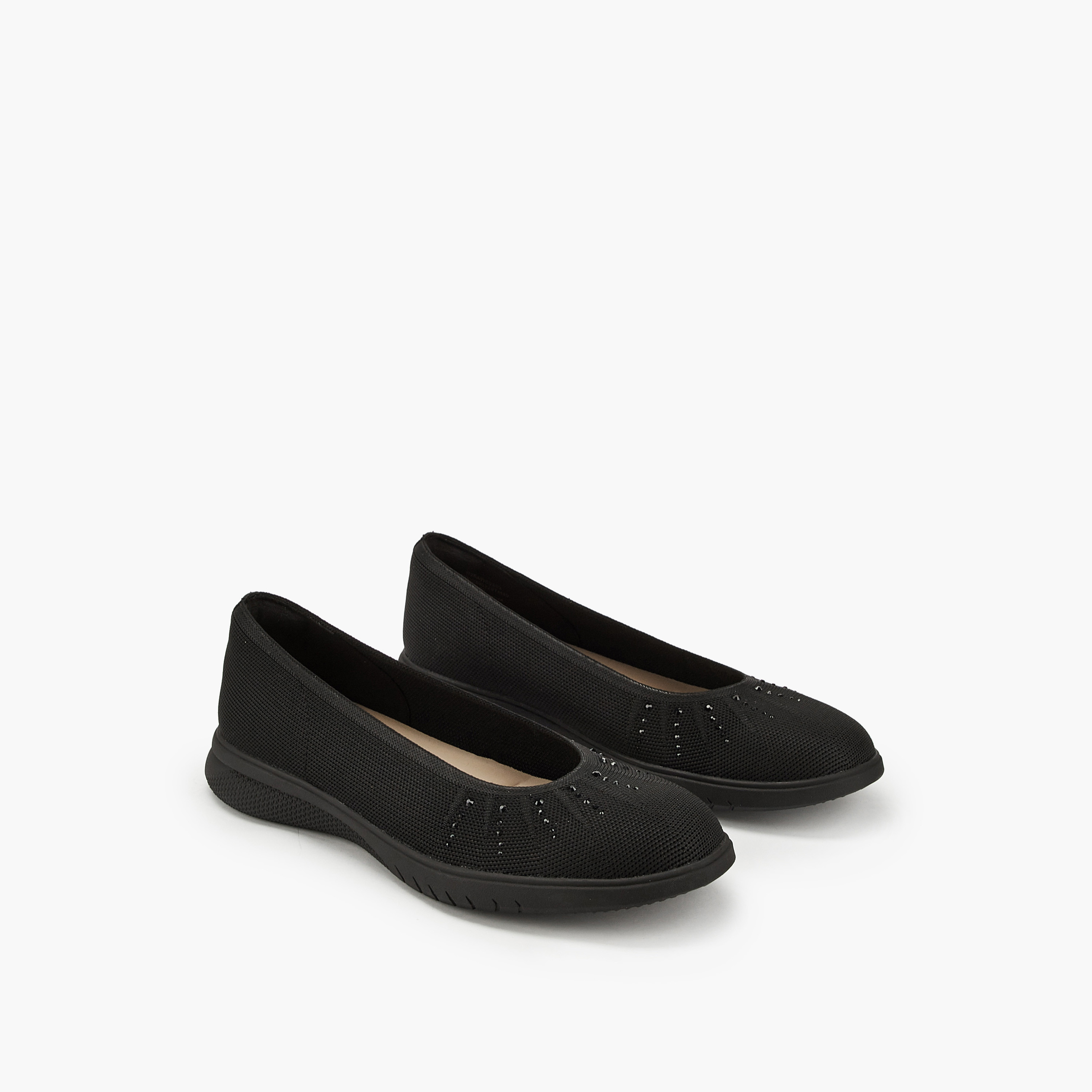 Le Confort Embellished Ballerina Shoes-women-shoes-heels-image-1