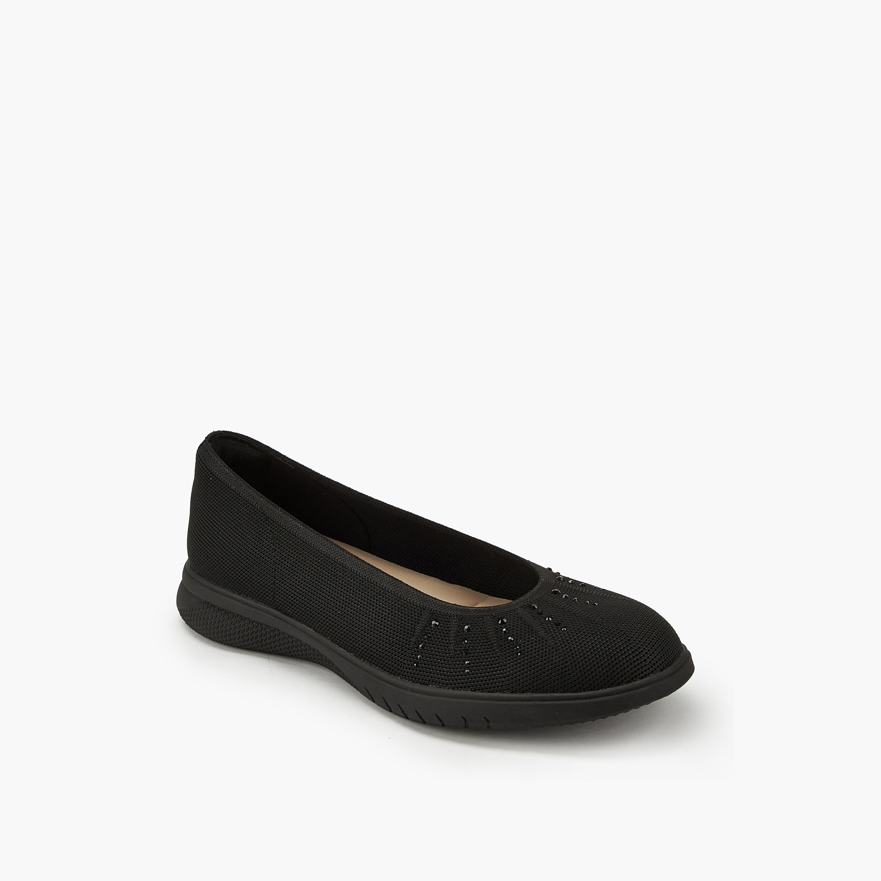 Le Confort Embellished Ballerina Shoes-women-shoes-heels-image-3