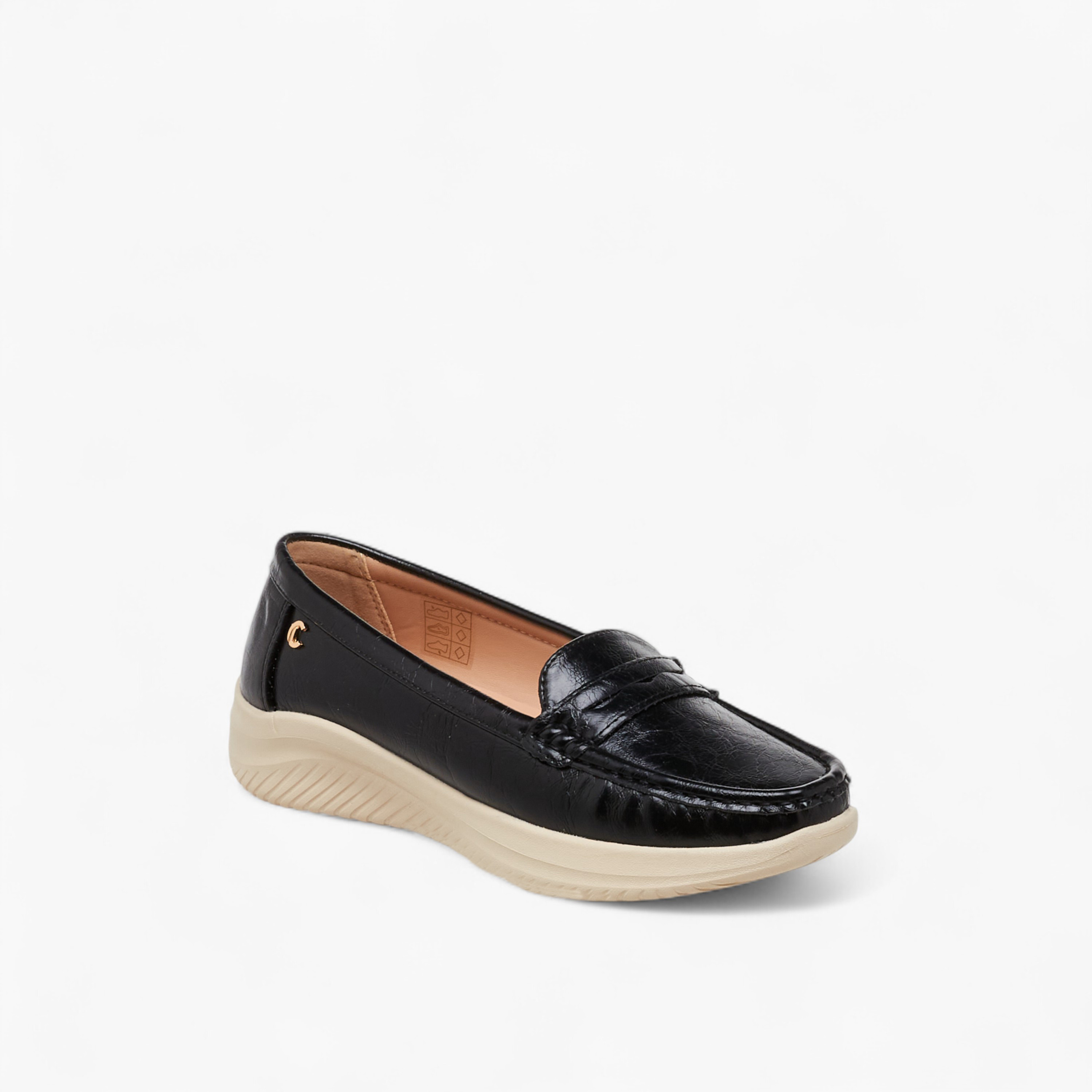 حذاء لوفر بتفاصيل مفرغة للنساء من لو كونفورت-women-shoes-loafersandmoccasins-image-2