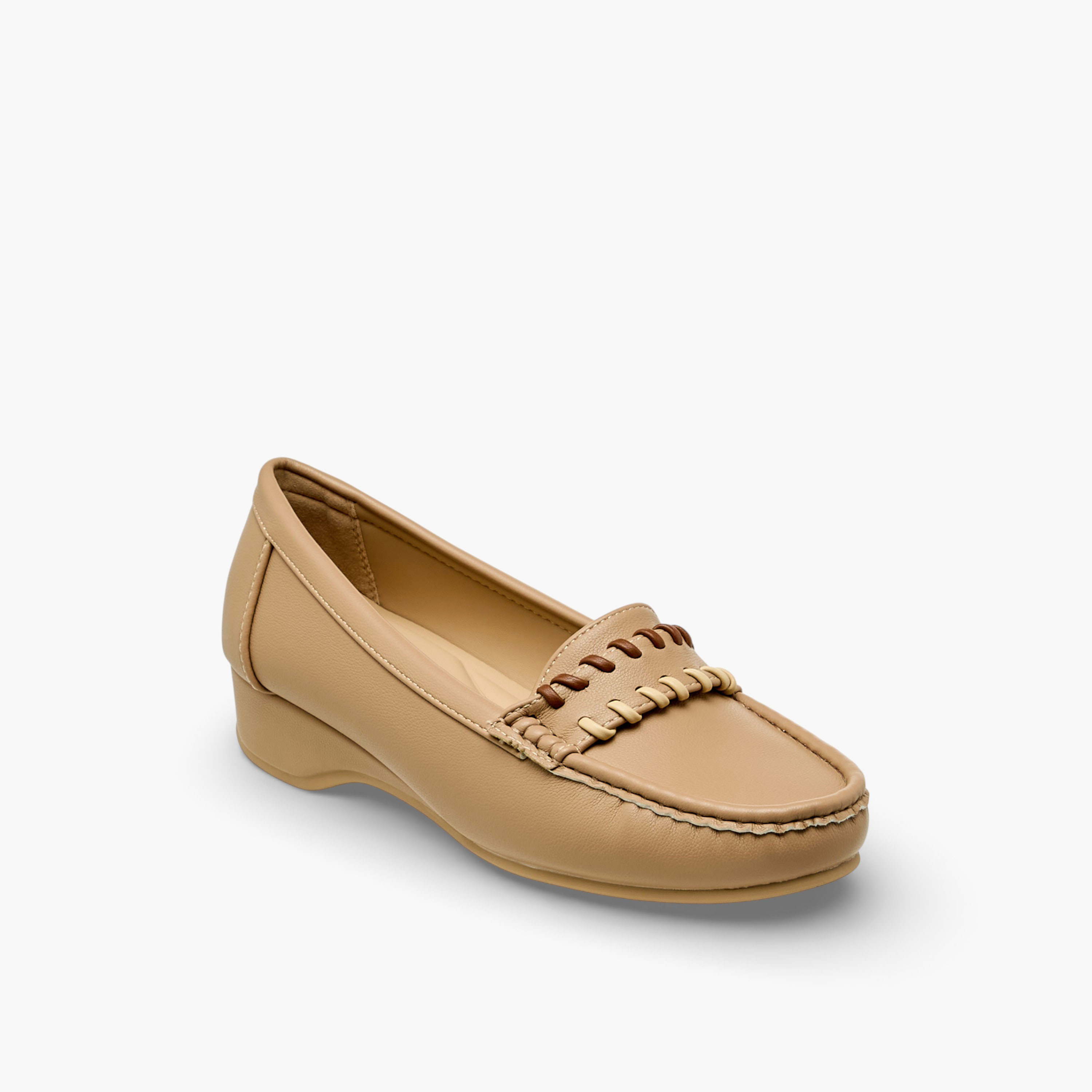 حذاء لوفر بكعب سميك وضفائر للنساء من فلورا بيلا-women-shoes-heels-image-2