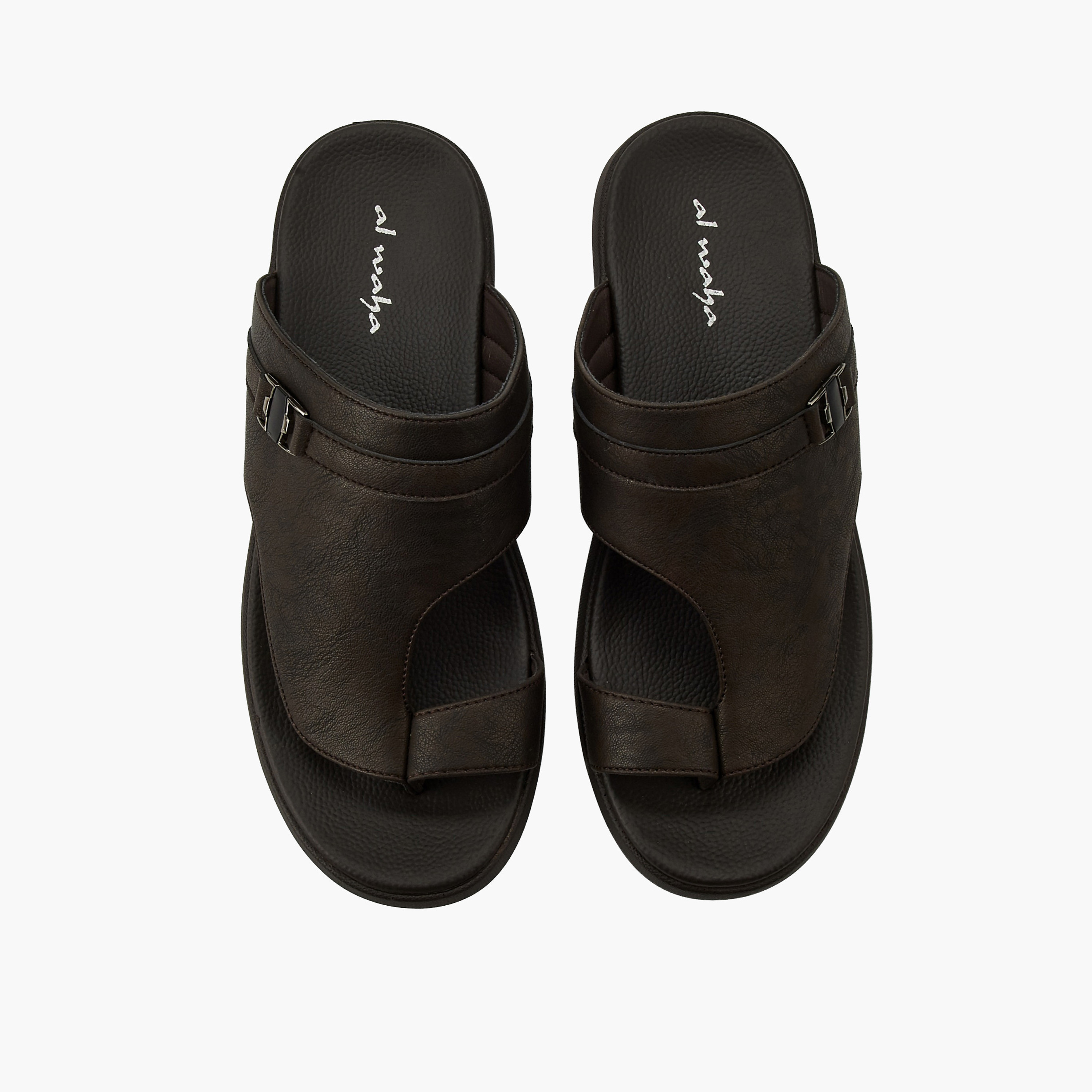 Al Waha Men Slip-On Arabic Sandals-men-shoes-sandals-image-1