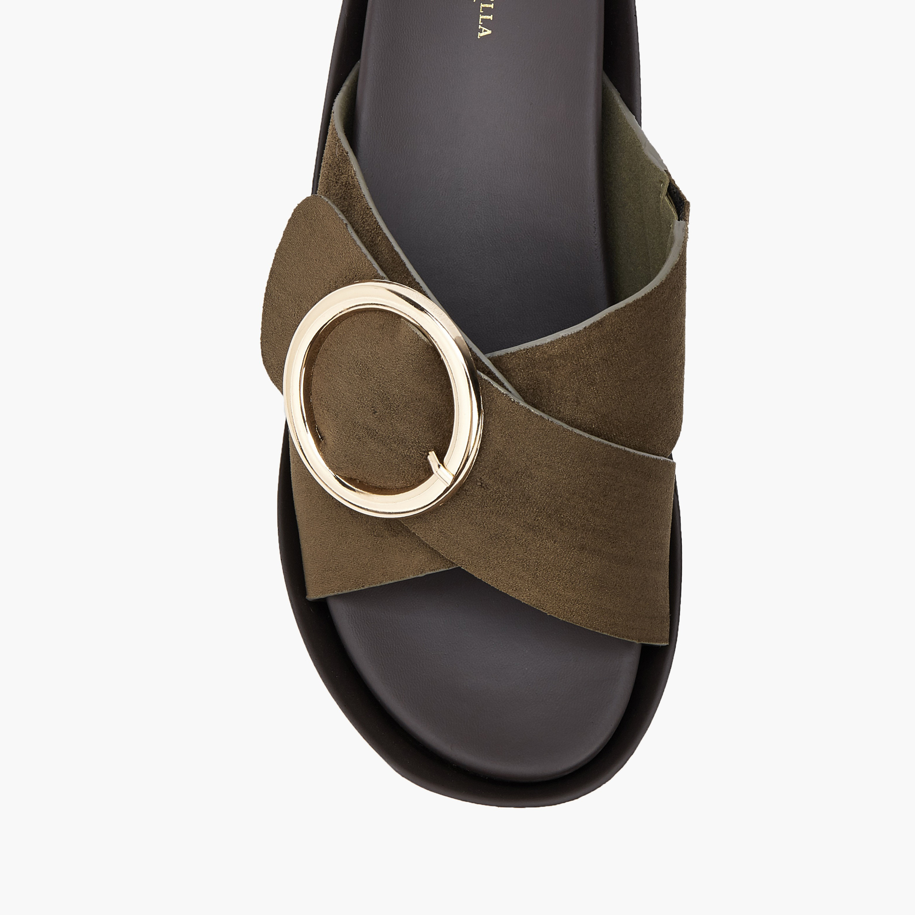 صندل سهل الارتداء بزينة إبزيم للنساء من فلورا بيلا-women-shoes-sandals-heeled-image-4