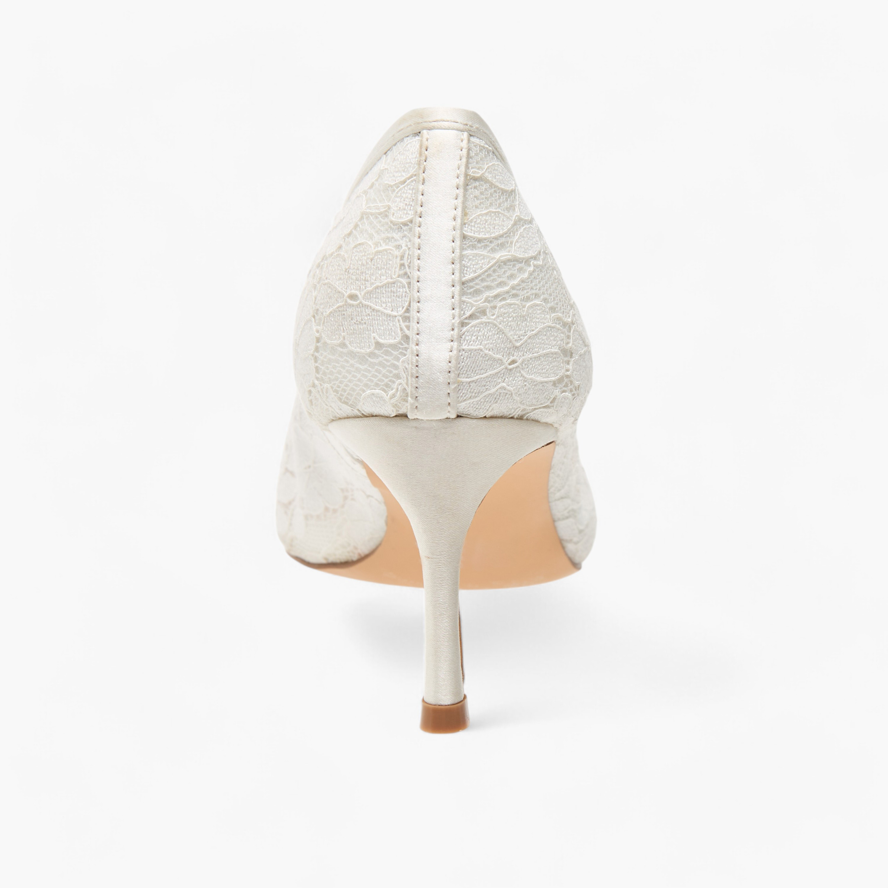 Flora Bella Lace Textured Slip-On Pumps with Stiletto Heels-women-shoes-heels-image-5