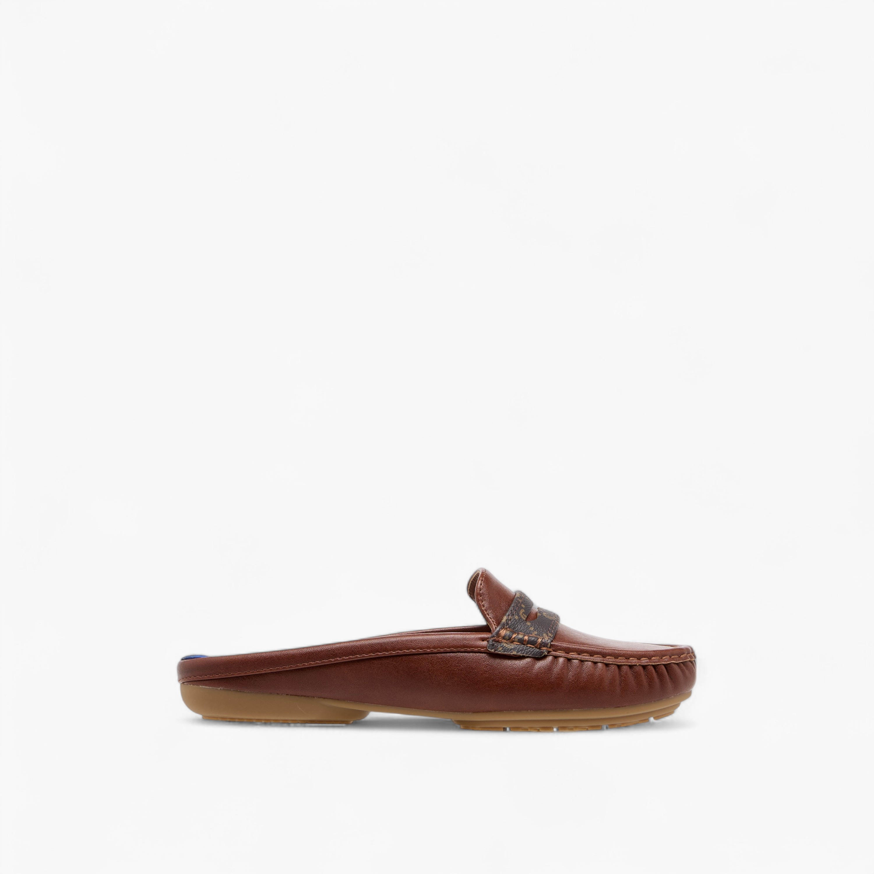 حذاء ميول سهل الارتداء بطبعات مونوجرام من لو كونفورت-women-shoes-flats-mules-image-4