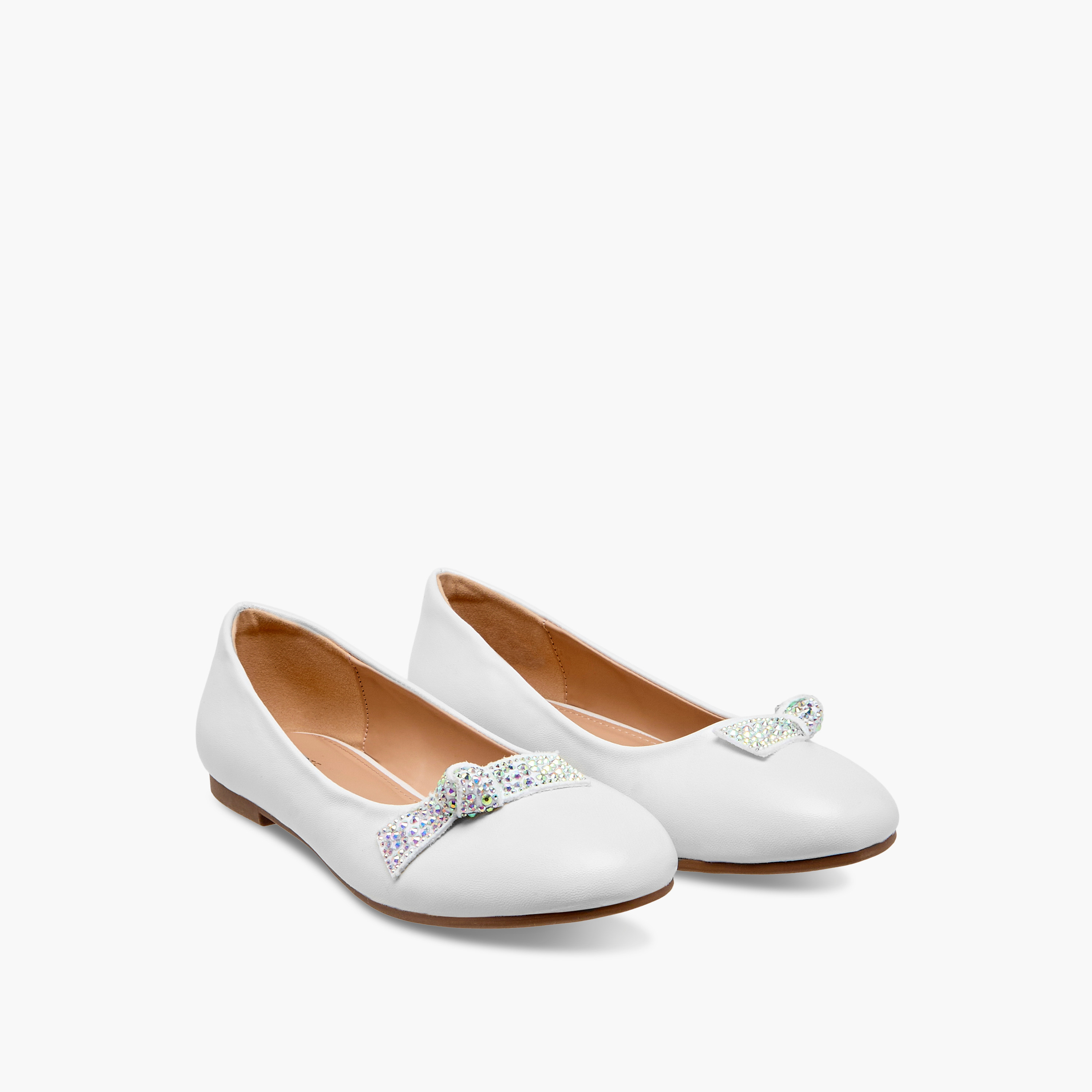 حذاء باليرينا سهل الارتداء مرصع وتفاصيل فيونكة من سيليست-girls-shoes-ballerinas-image-6