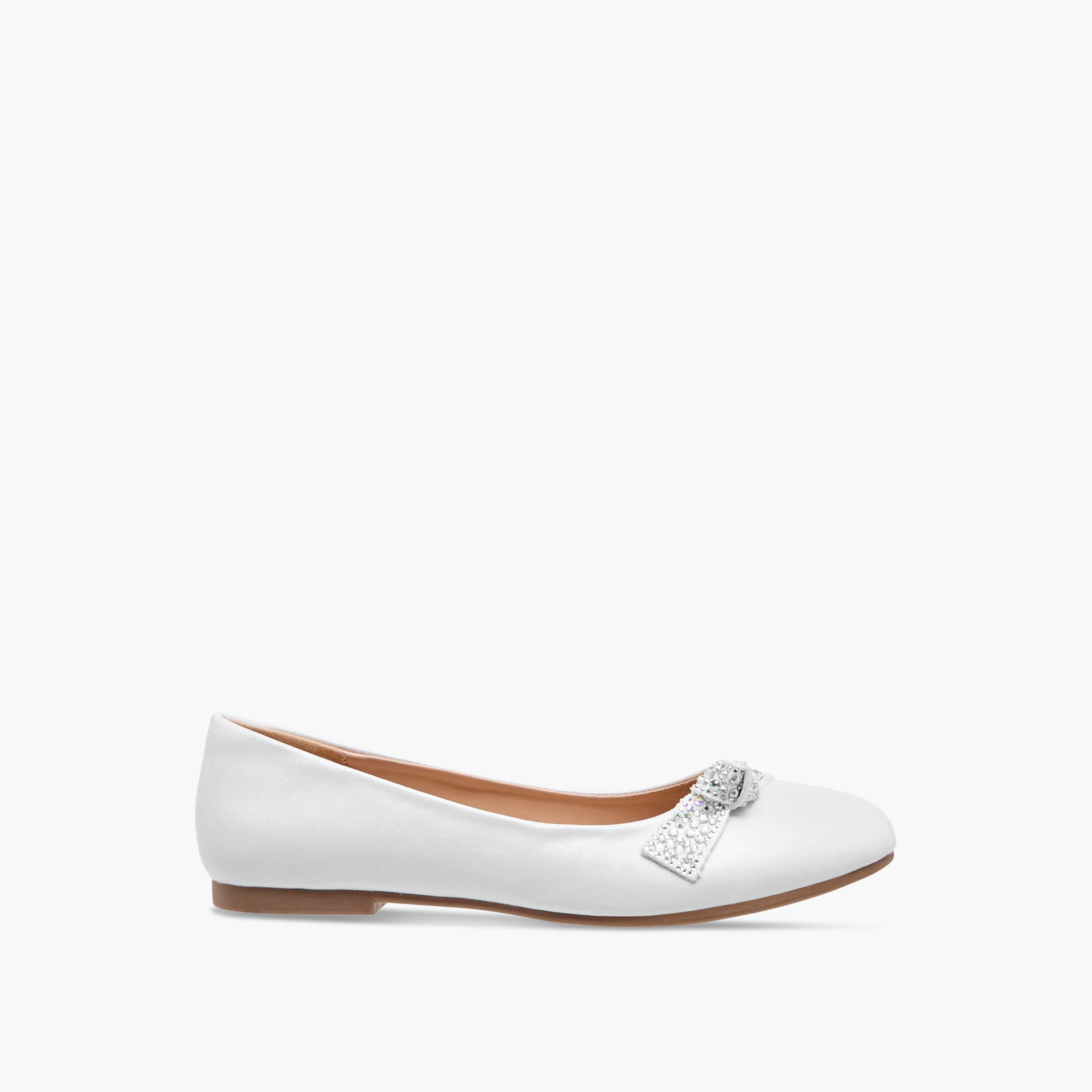 حذاء باليرينا سهل الارتداء مرصع وتفاصيل فيونكة من سيليست-girls-shoes-ballerinas-image-8