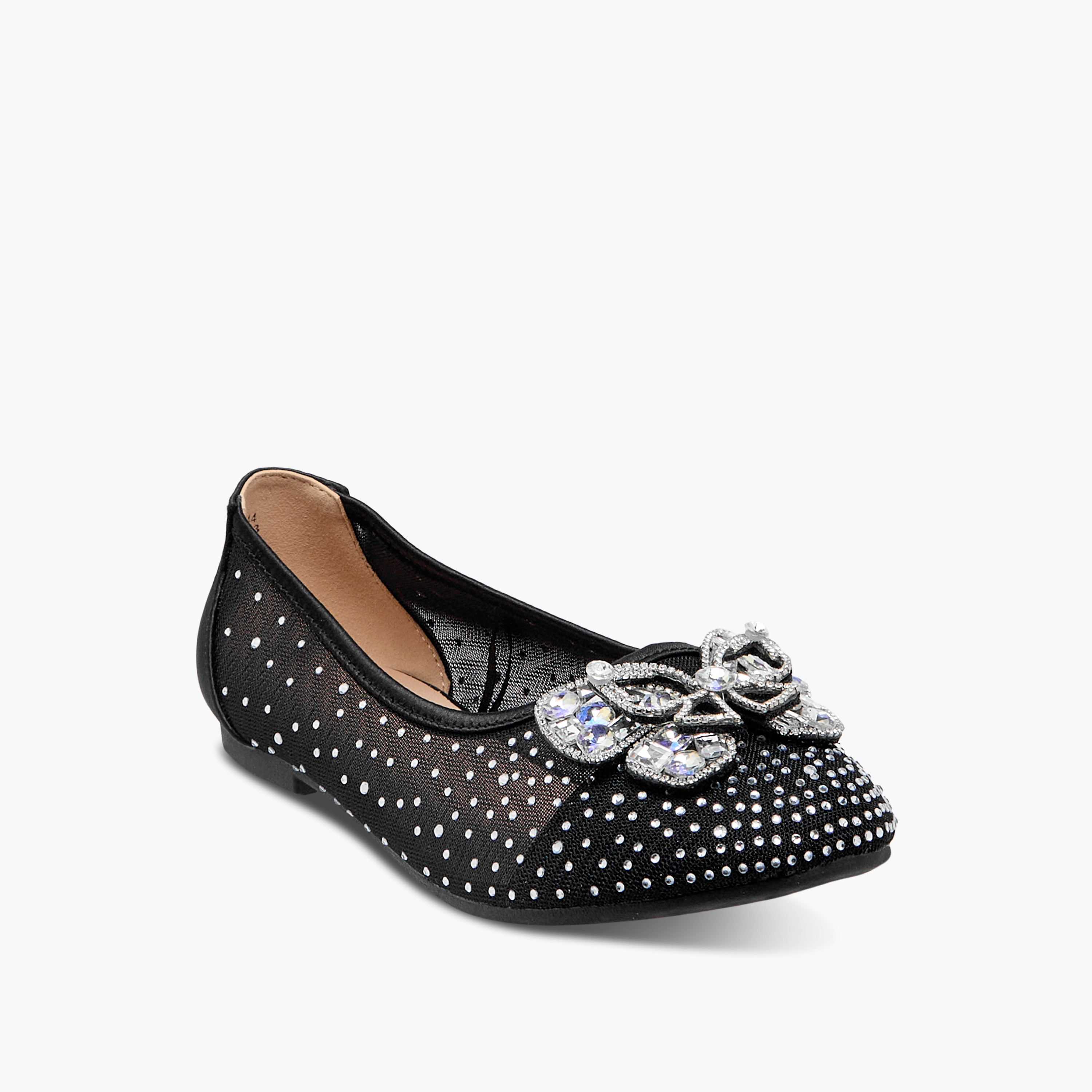 حذاء باليرينا سهل الارتداء ومزين للبنات من جونيورز-girls-shoes-ballerinas-image-8