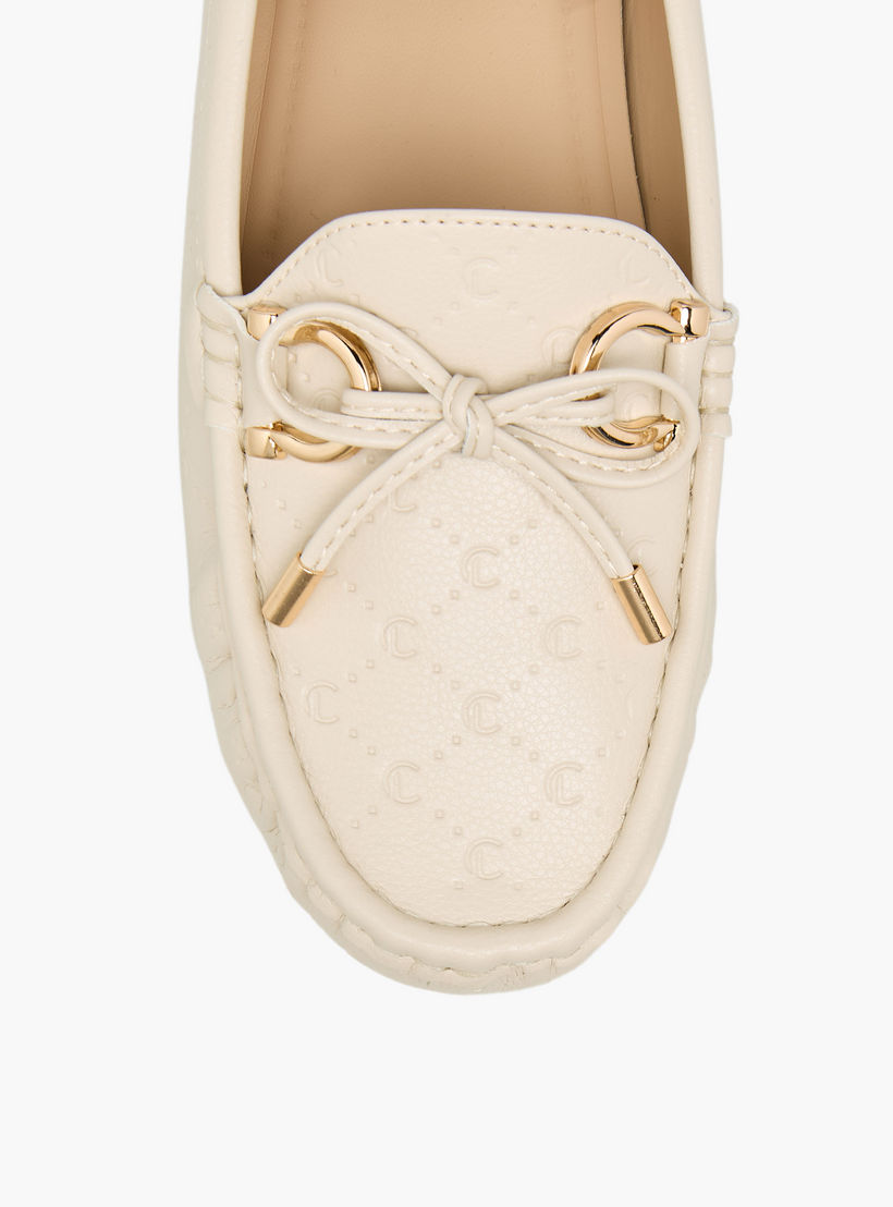 حذاء سهل الارتداء بفيونكة للنساء من لو كونفورت-women-shoes-flats-loafers-image-6