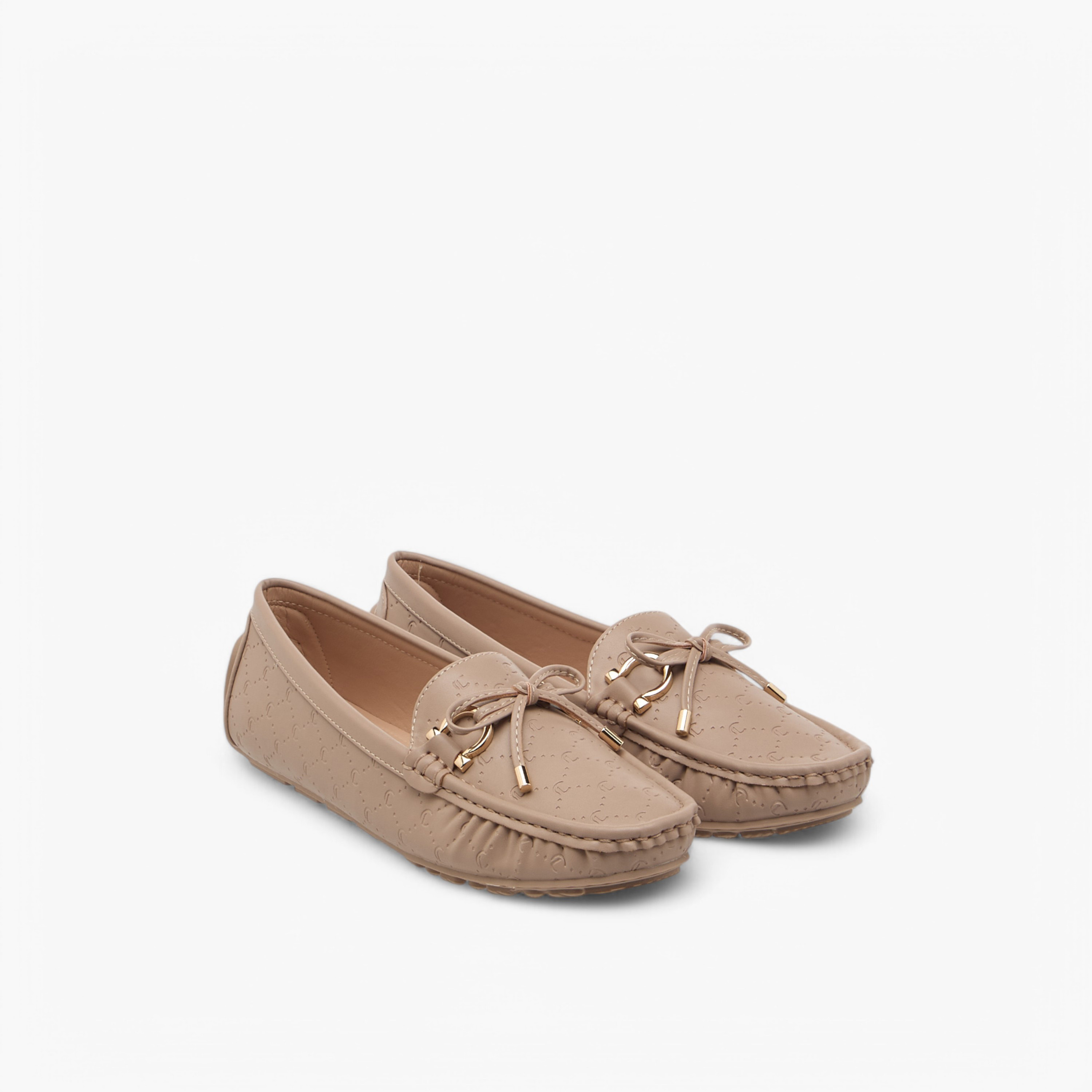 حذاء سهل الارتداء بفيونكة للنساء من لو كونفورت-women-shoes-flats-loafers-image-1