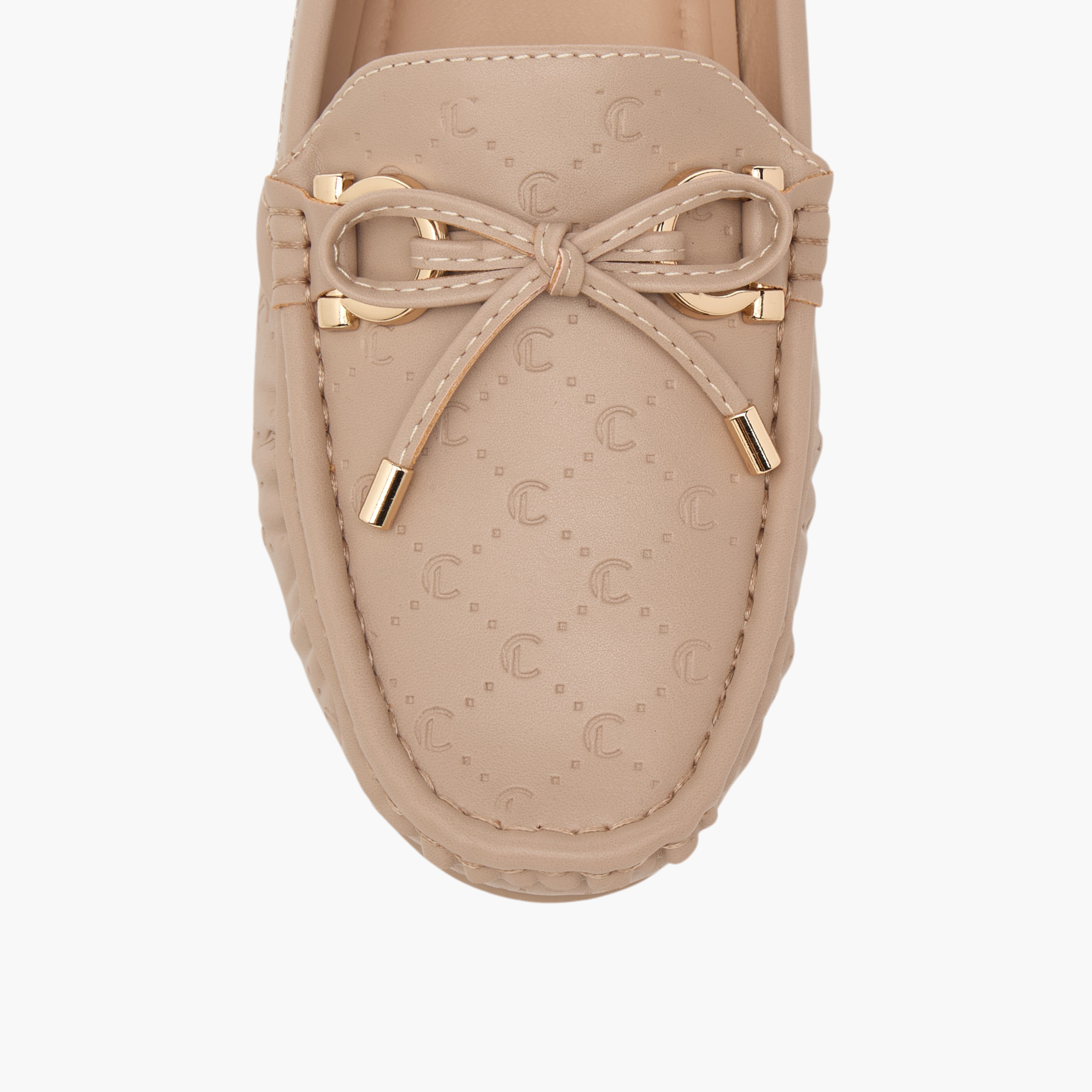 حذاء سهل الارتداء بفيونكة للنساء من لو كونفورت-women-shoes-flats-loafers-image-4