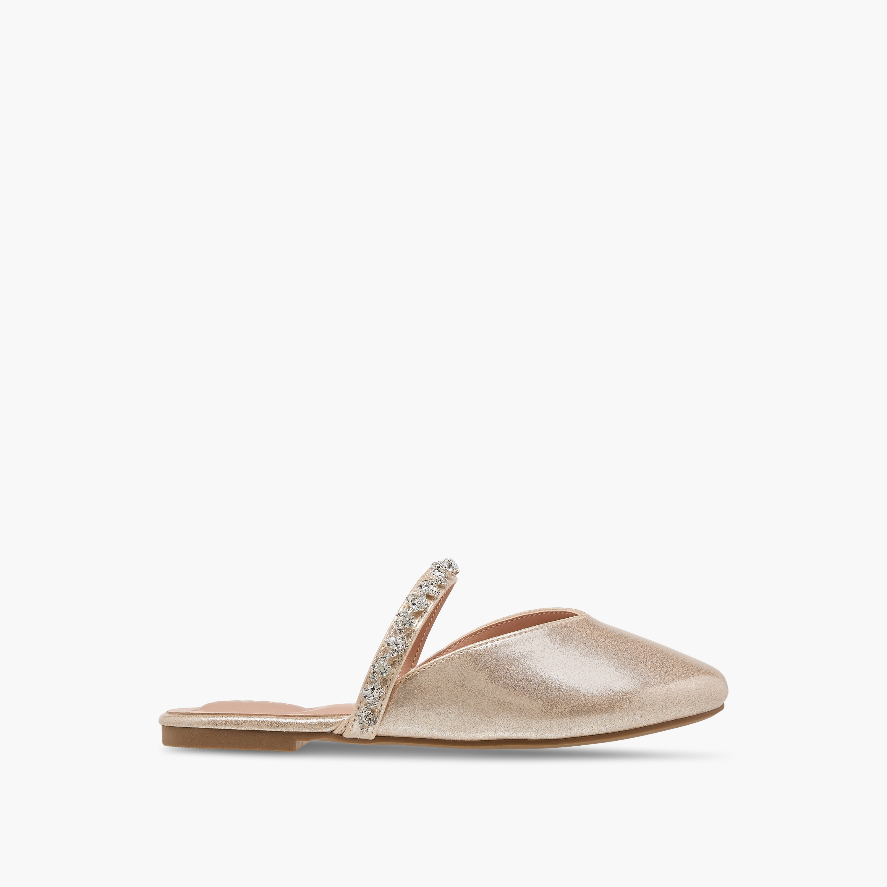 Celeste Girls' Embellished Slip-On Mules-girls-shoes-sandals-image-3
