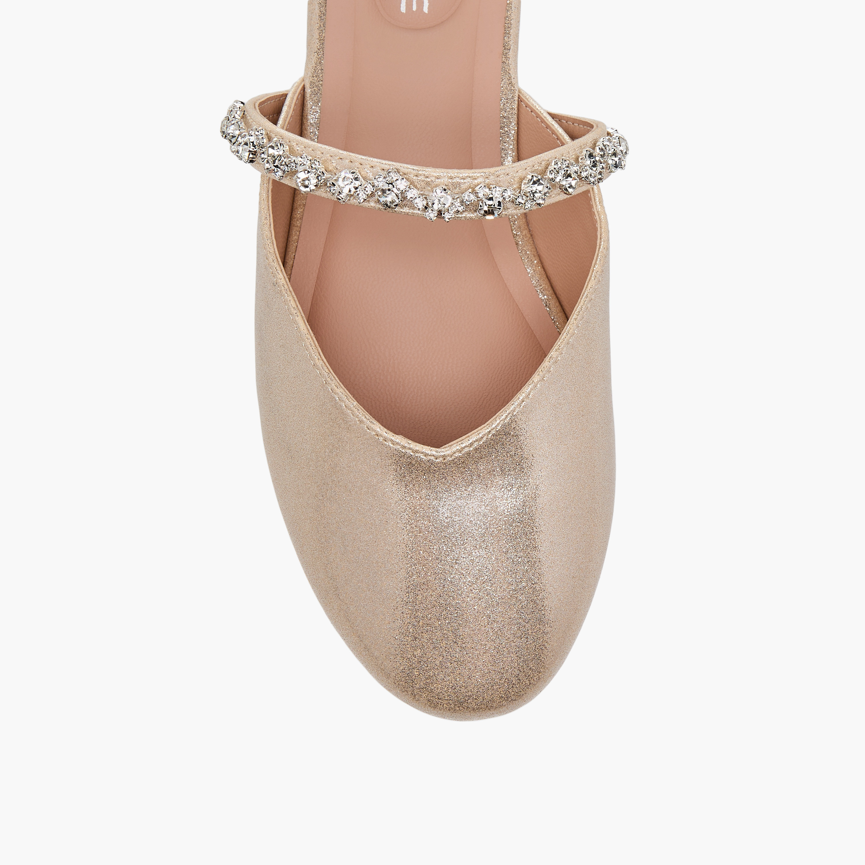 Celeste Girls' Embellished Slip-On Mules-girls-shoes-sandals-image-4