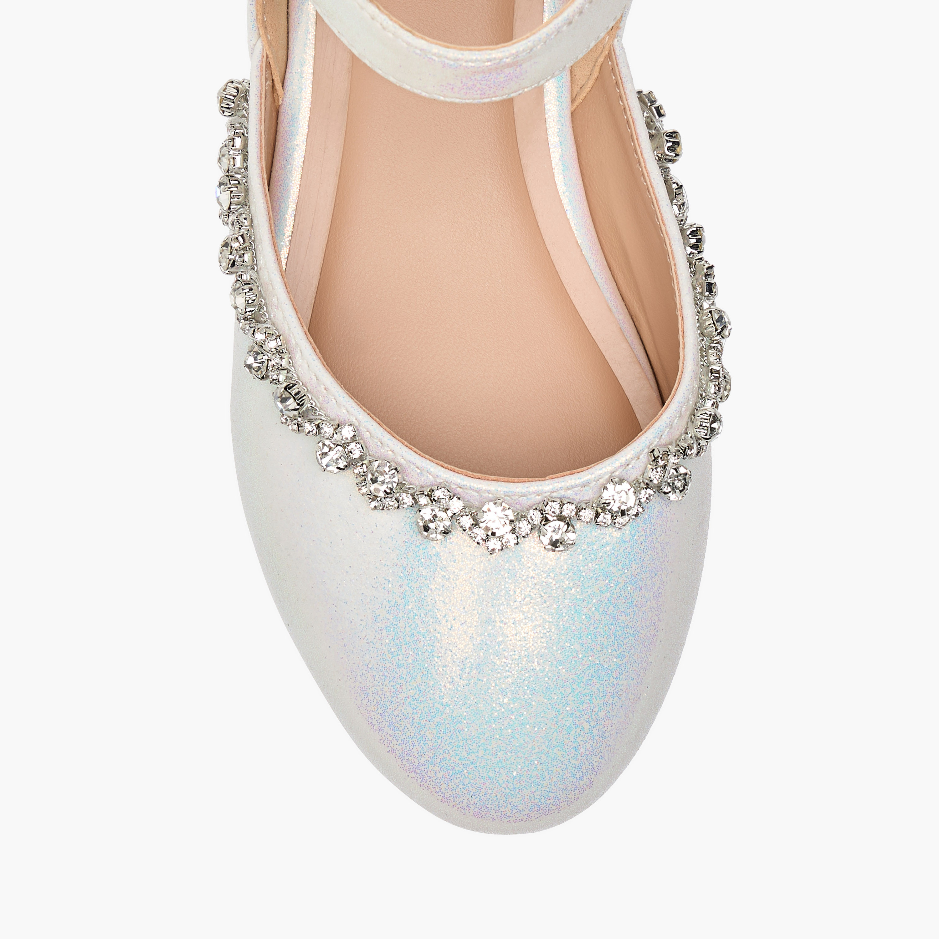 حذاء مزيّن بمقدمة مغلقة وشريط إغلاق لاصق من جونيورز-girls-shoes-ballerinas-image-4