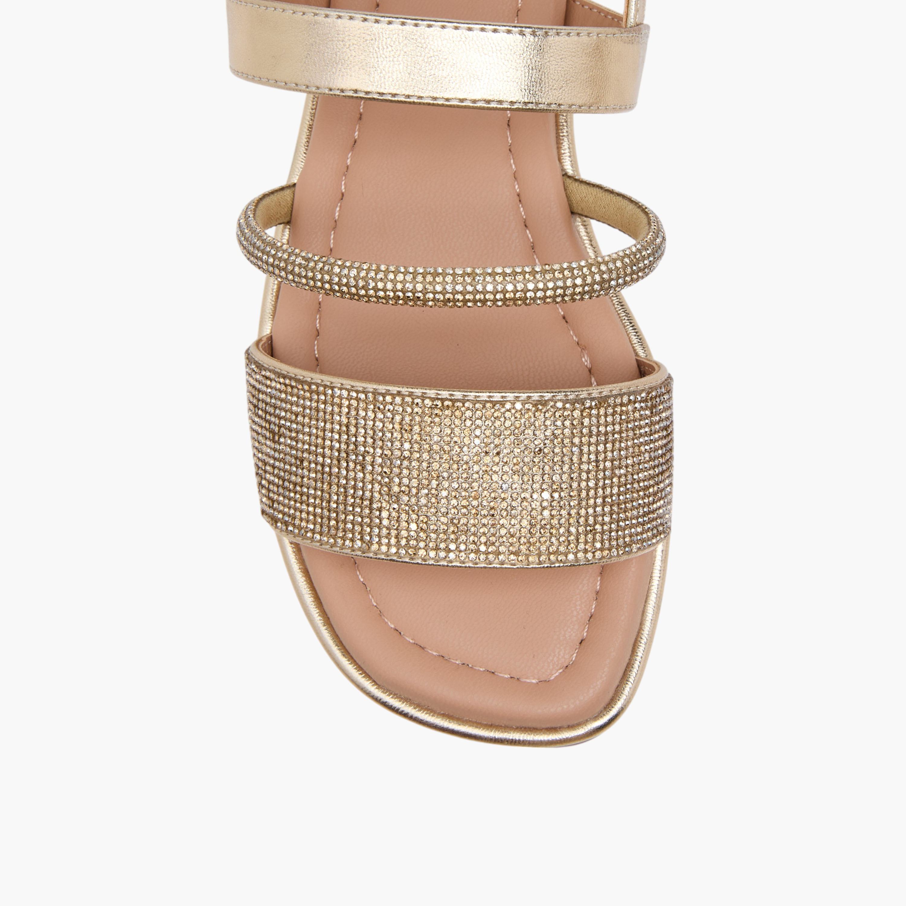 صندل مزين بمقدمة مفتوحة وشريط إغلاق لاصق للبنات من سيليست-girls-shoes-sandals-image-3