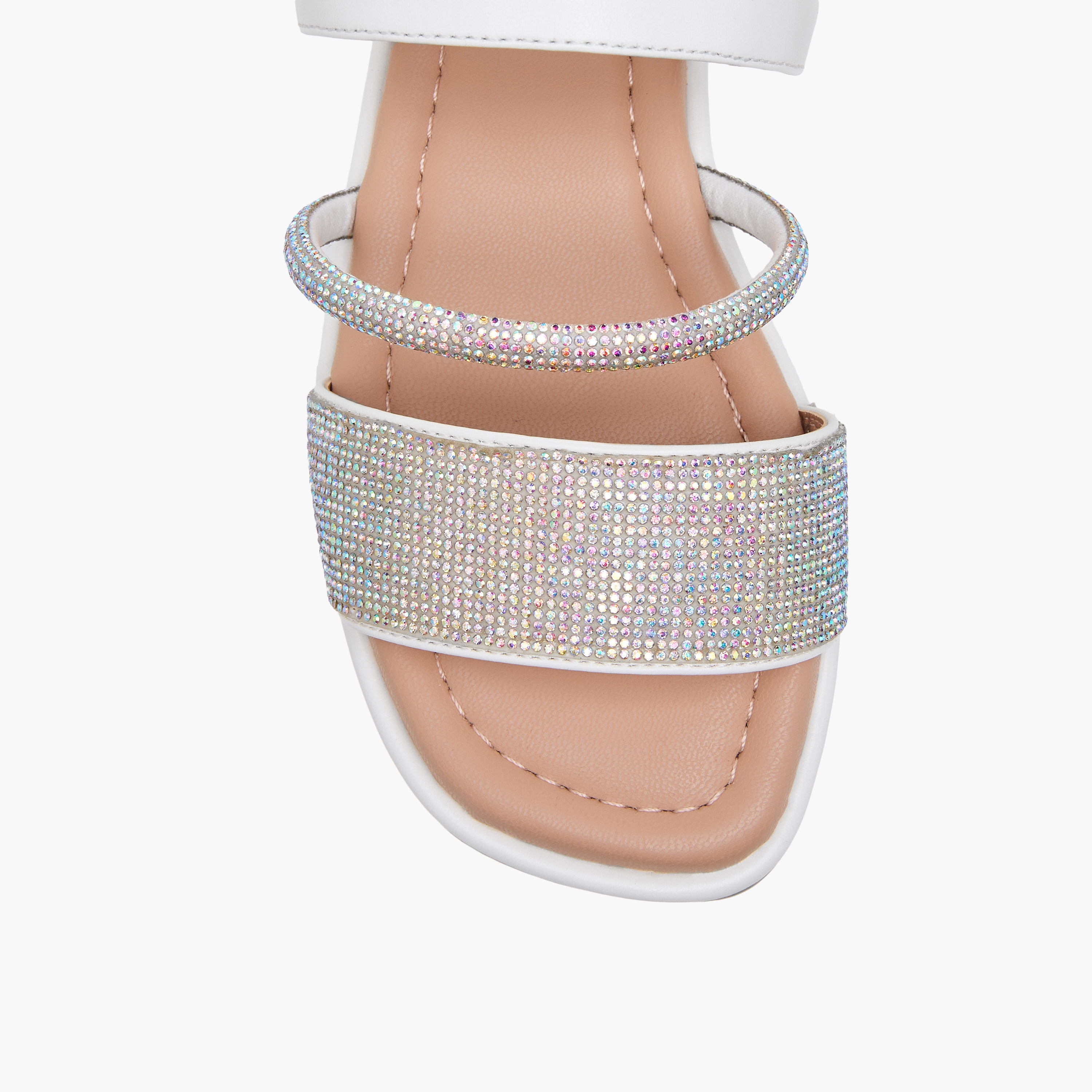 Celeste Girls' Embellished Open Toe Sandals with Hook and Loop Closure-girls-shoes-sandals-image-3