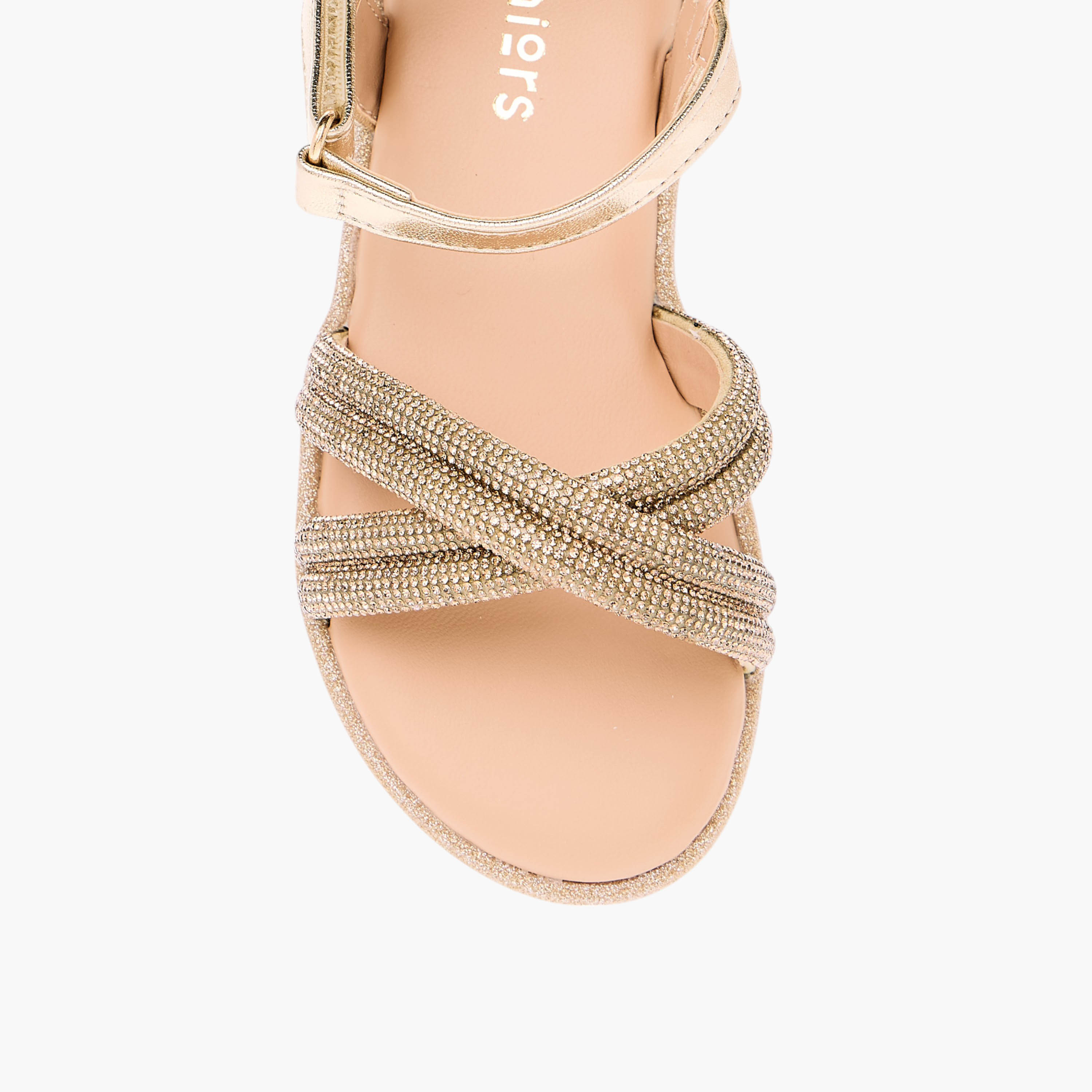 صندل مزين بشريط إغلاق من جونيورز-girls-shoes-sandals-image-7