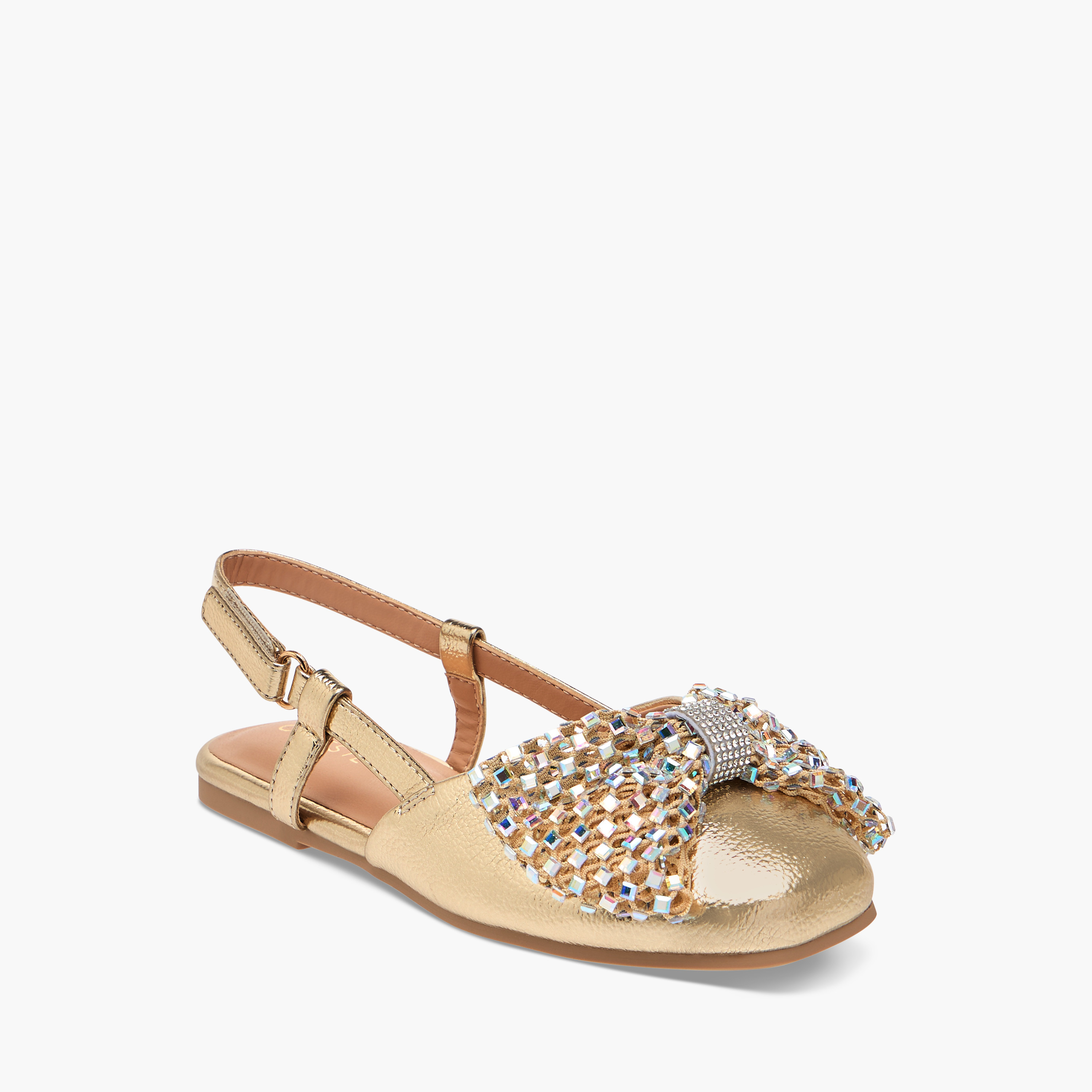صندل بفيونكة مزينة وشريط إغلاق لاصق للبنات من سيليست-girls-shoes-sandals-image-2