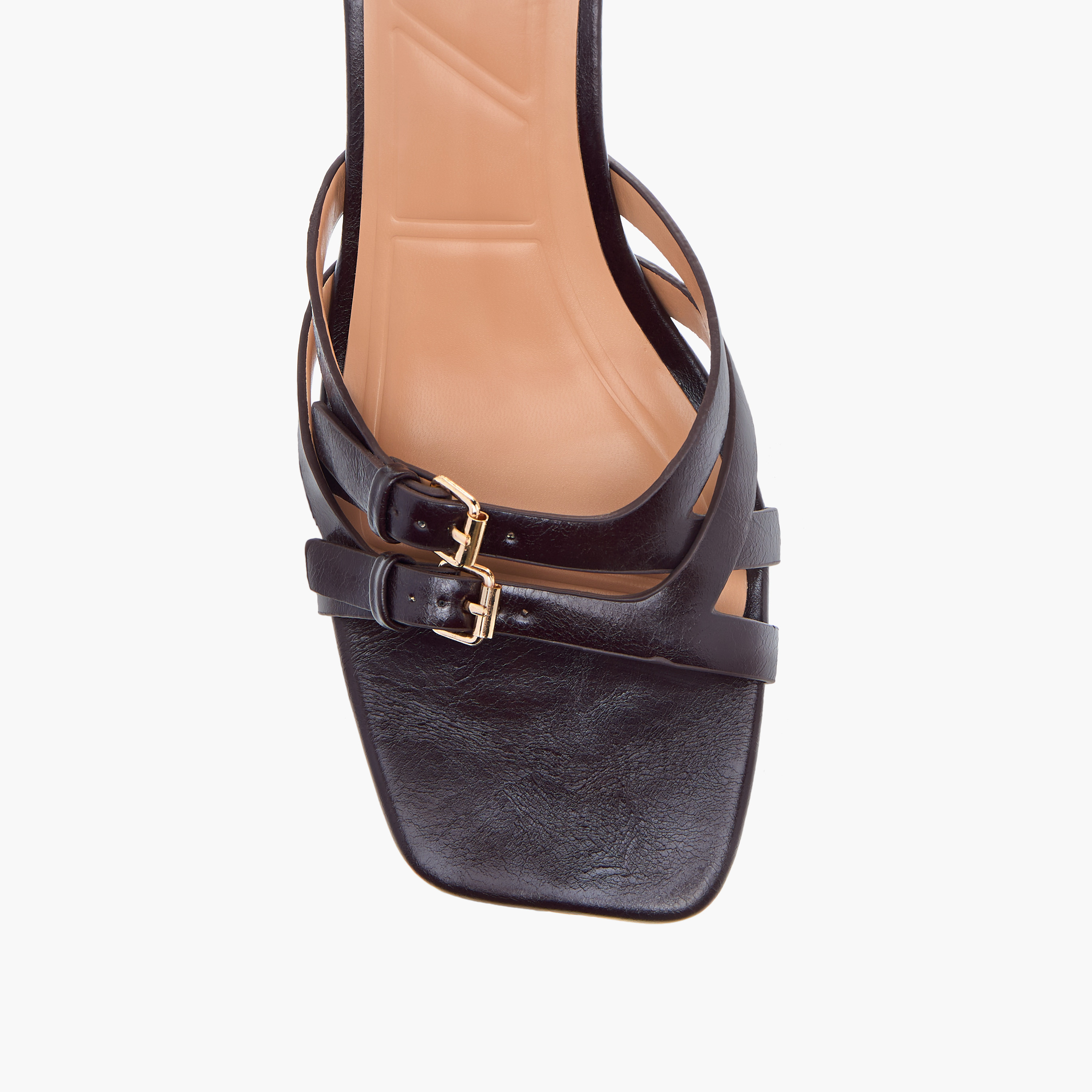 Celeste Women's Solid Strap Sandals with Buckle Accent and Stiletto Heels-women-shoes-sandals-heeled-image-4