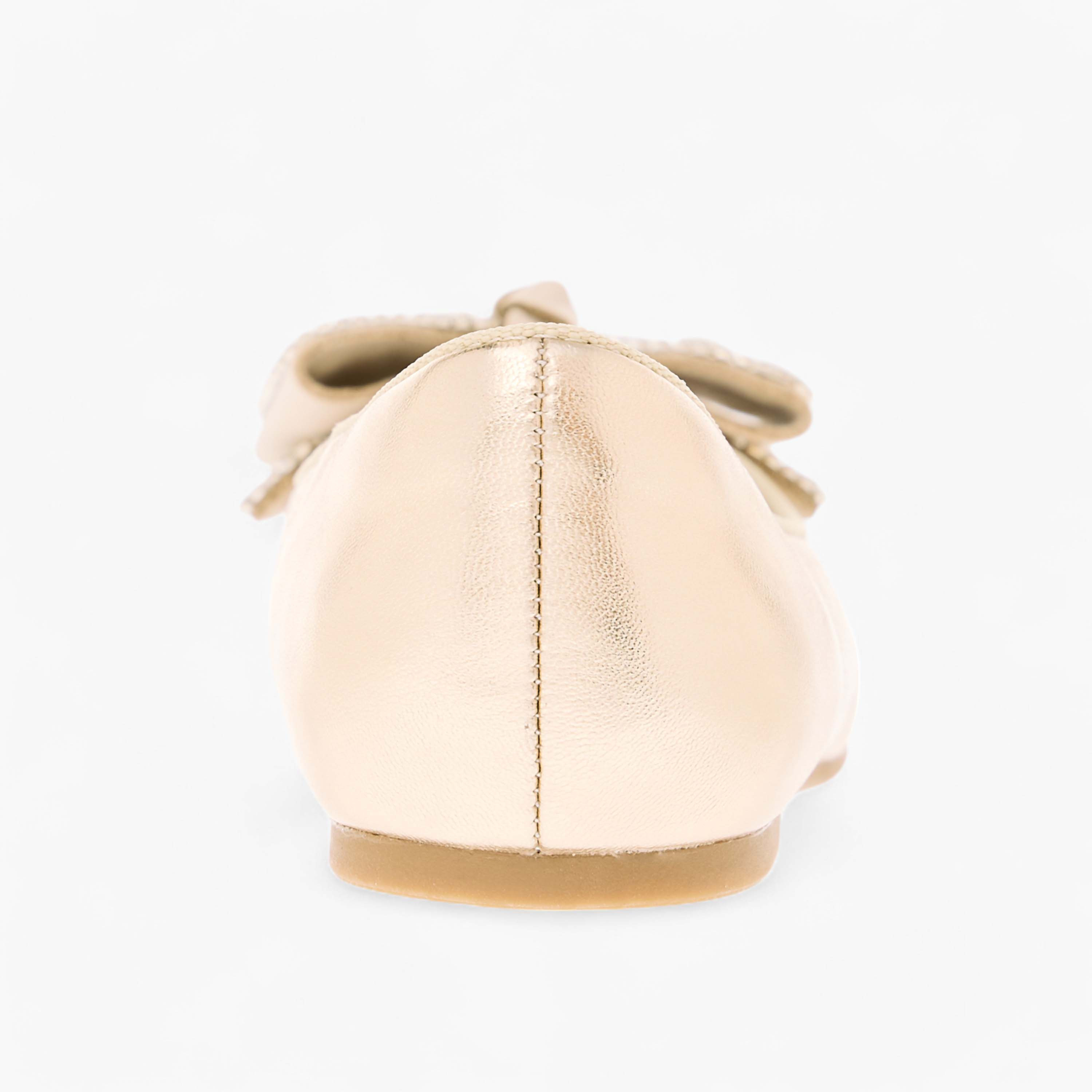Celeste Girls' Embellished Bow Applique Ballerina Shoes-girls-shoes-ballerinas-image-5