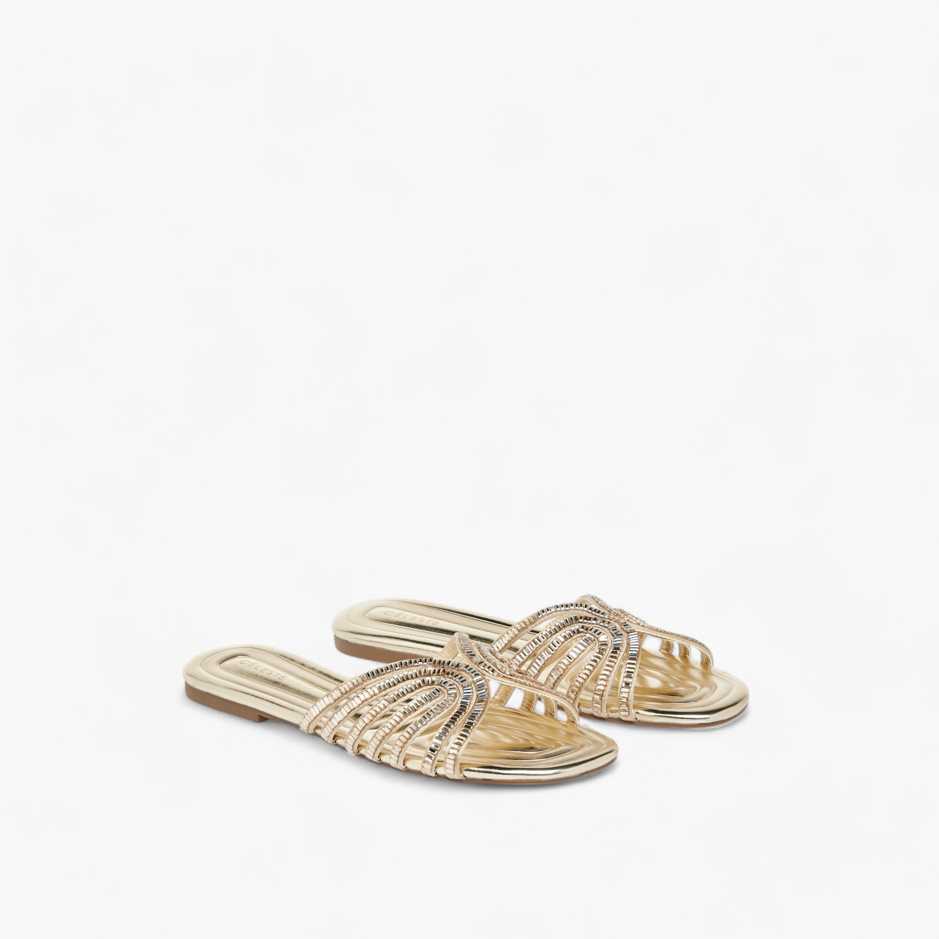 Celeste Women's Embellished Slip-On Sandals-women-shoes-flats-sandals-image-1