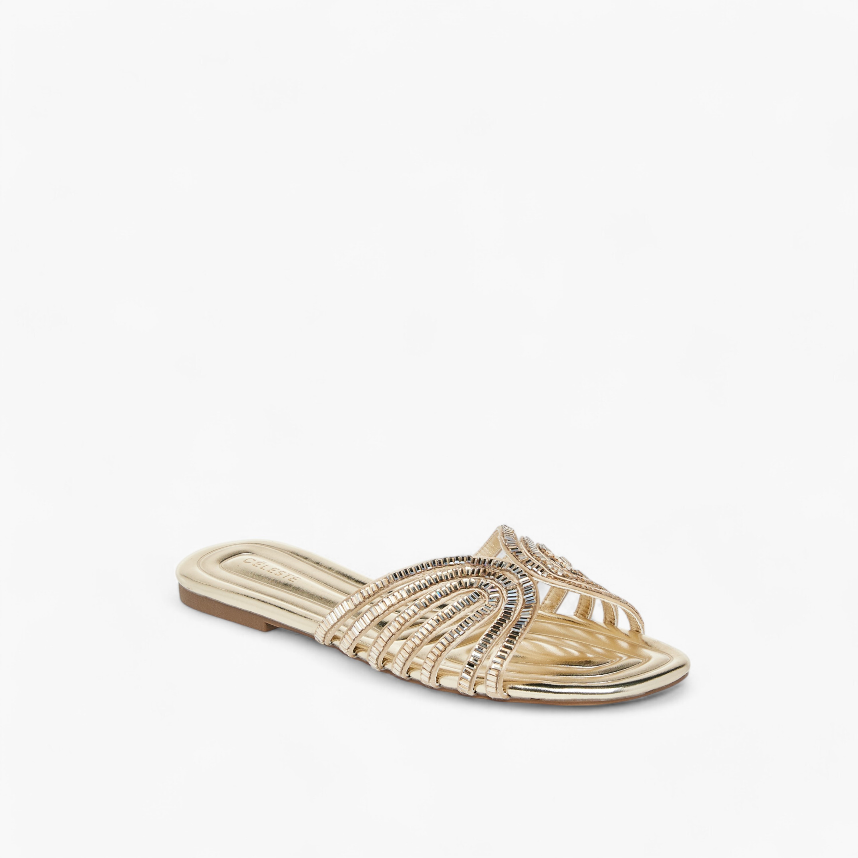 Celeste Women's Embellished Slip-On Sandals-women-shoes-flats-sandals-image-2