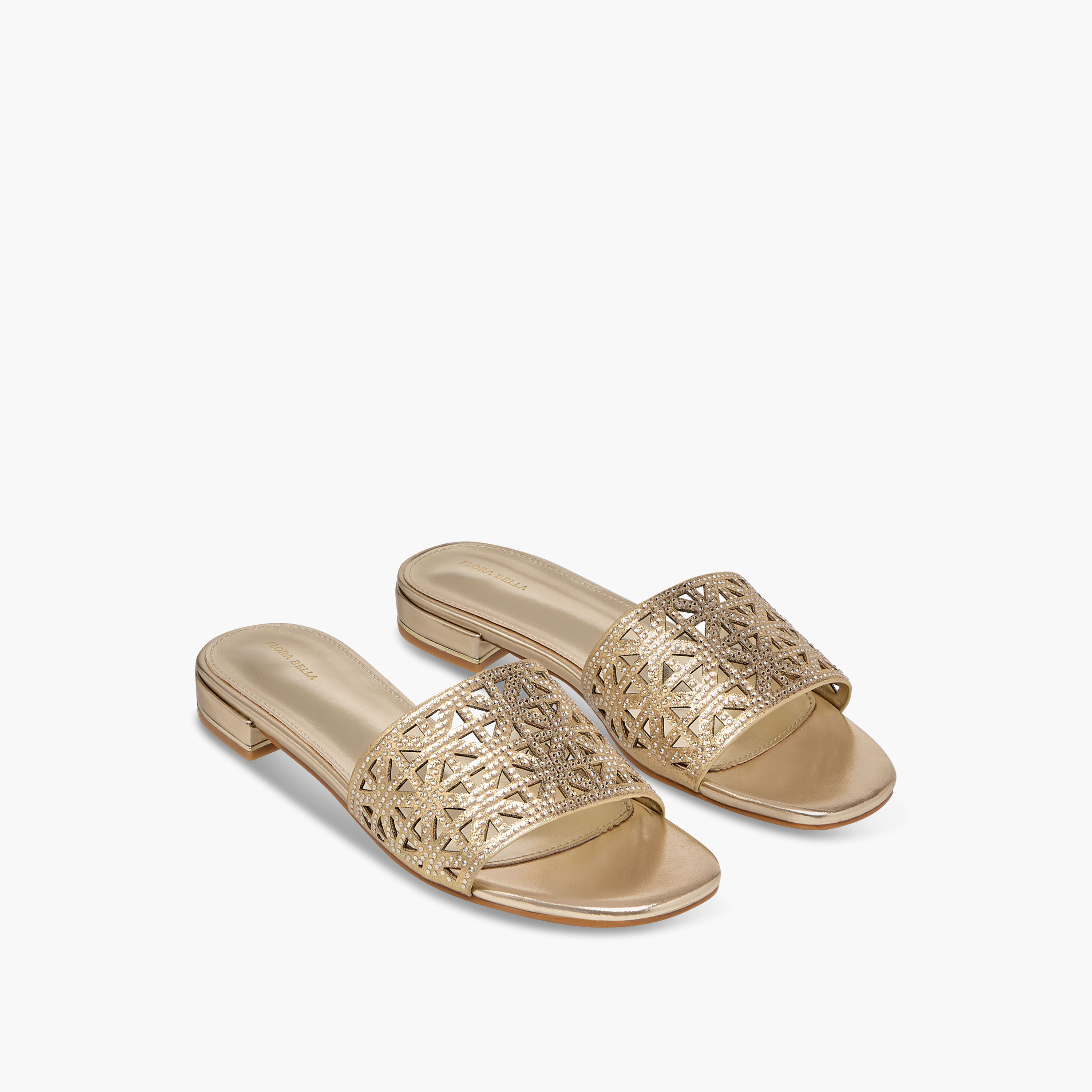 صندل سلايد بتفاصيل مفرغة للنساء من فلورا بيلا-women-shoes-flats-sandals-image-1