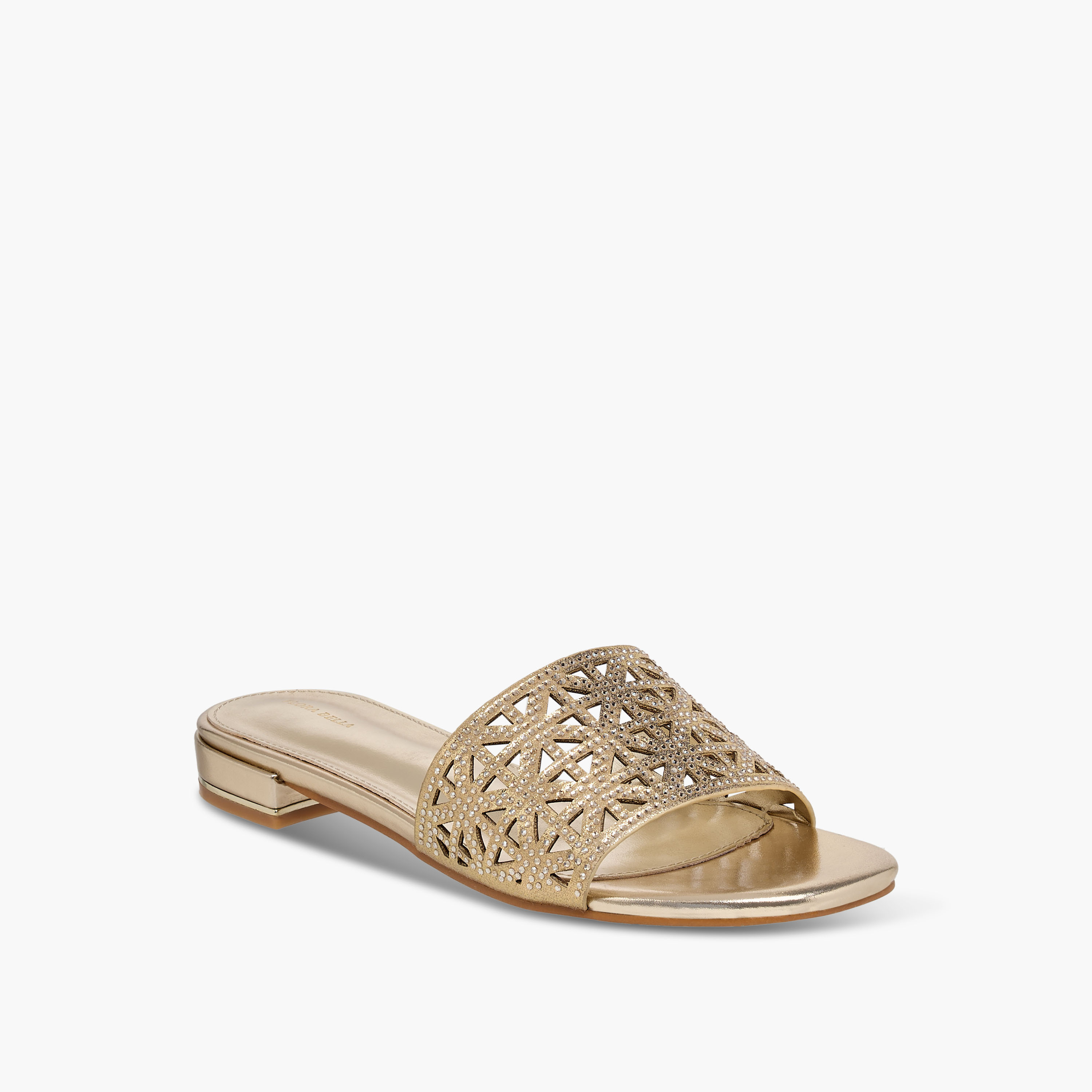 صندل سلايد بتفاصيل مفرغة للنساء من فلورا بيلا-women-shoes-flats-sandals-image-3