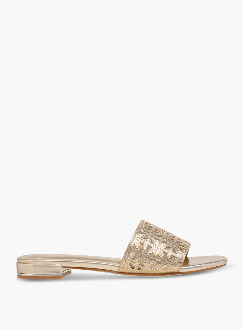 صندل سلايد بتفاصيل مفرغة للنساء من فلورا بيلا-women-shoes-flats-sandals-image-4