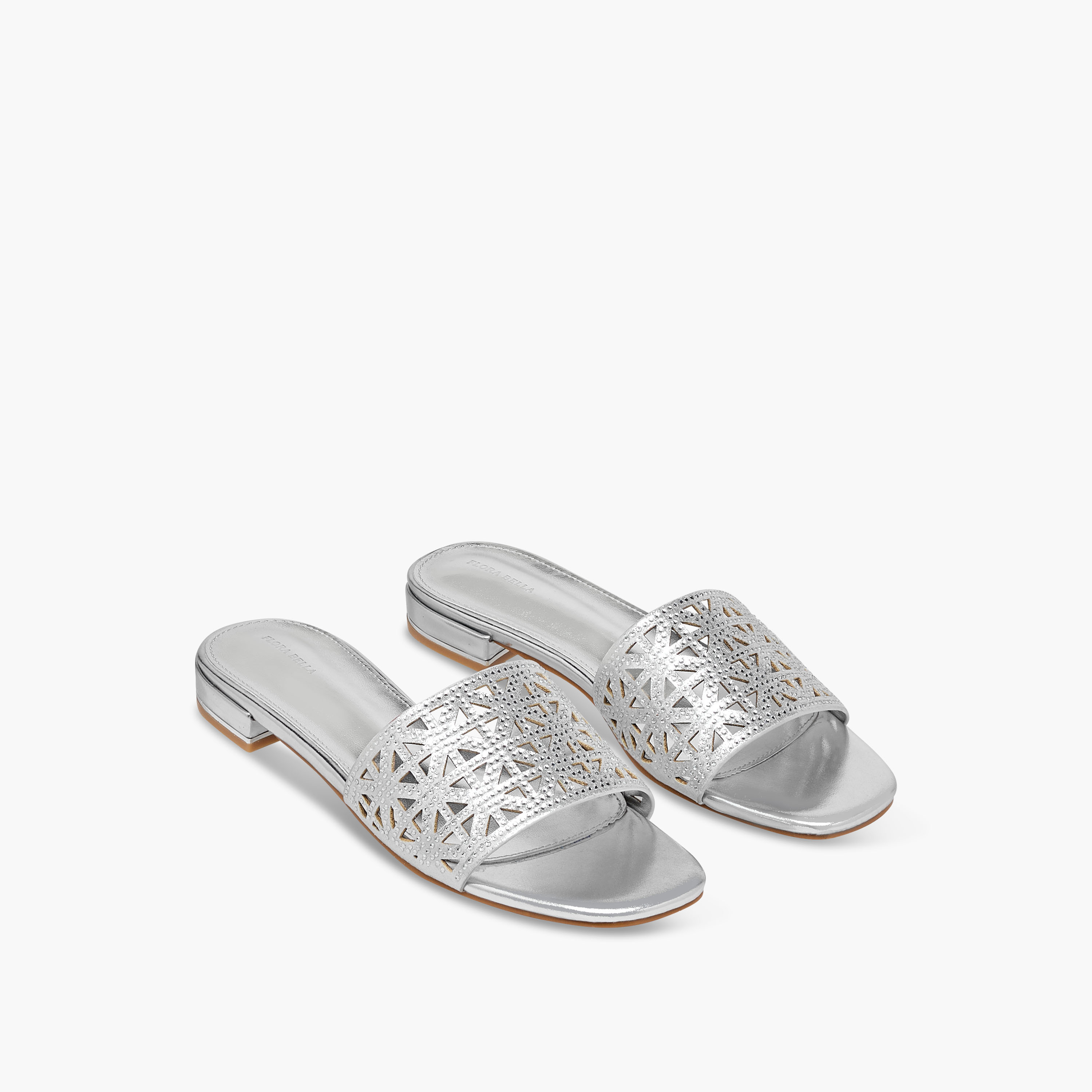 صندل سلايد بتفاصيل مفرغة للنساء من فلورا بيلا-women-shoes-flats-sandals-image-1
