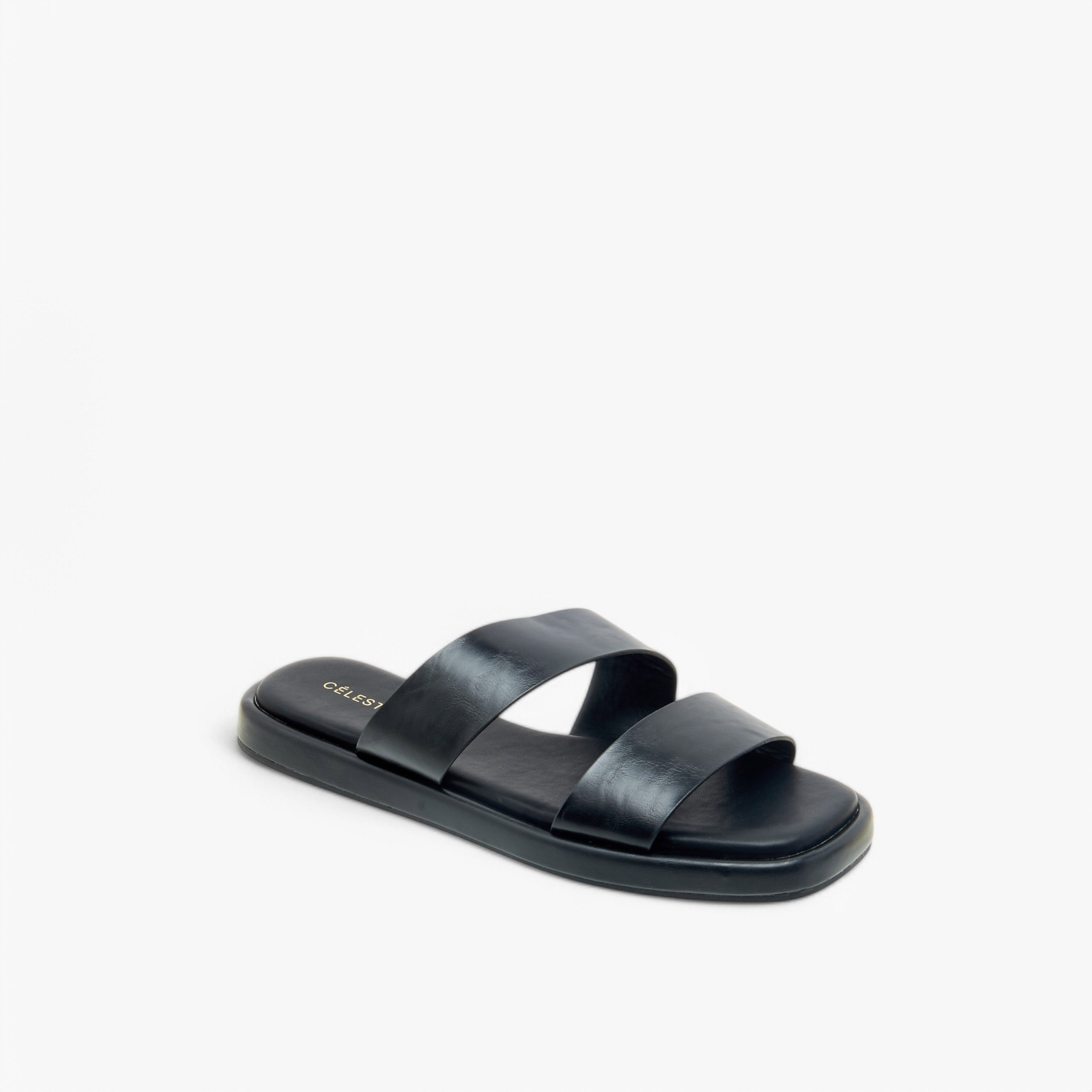 Celeste Women's Solid Slip-On Flat Sandals-women-shoes-flats-sandals-image-2