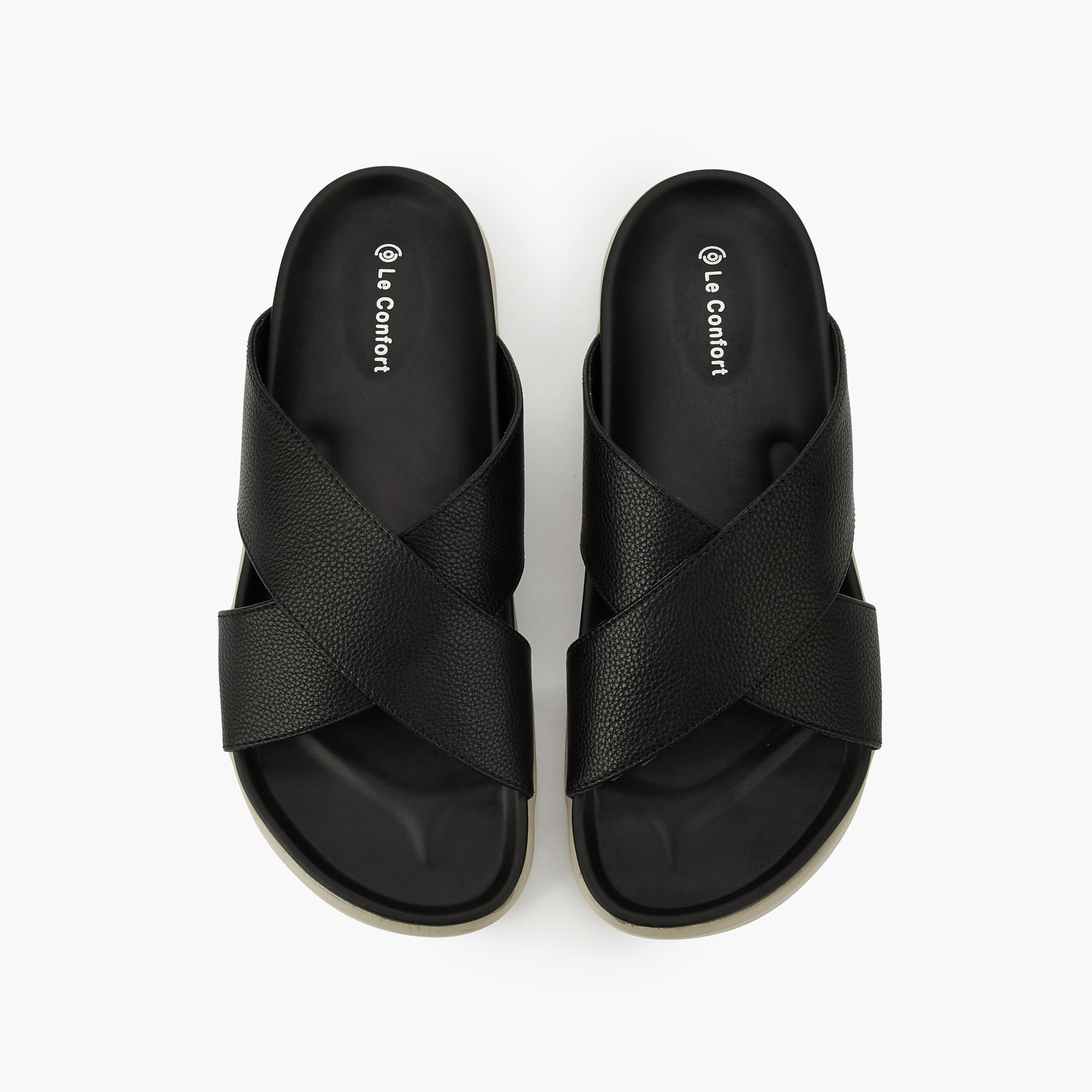 Le Confort Men Cross Strap Sandals-men-shoes-sandals-image-1