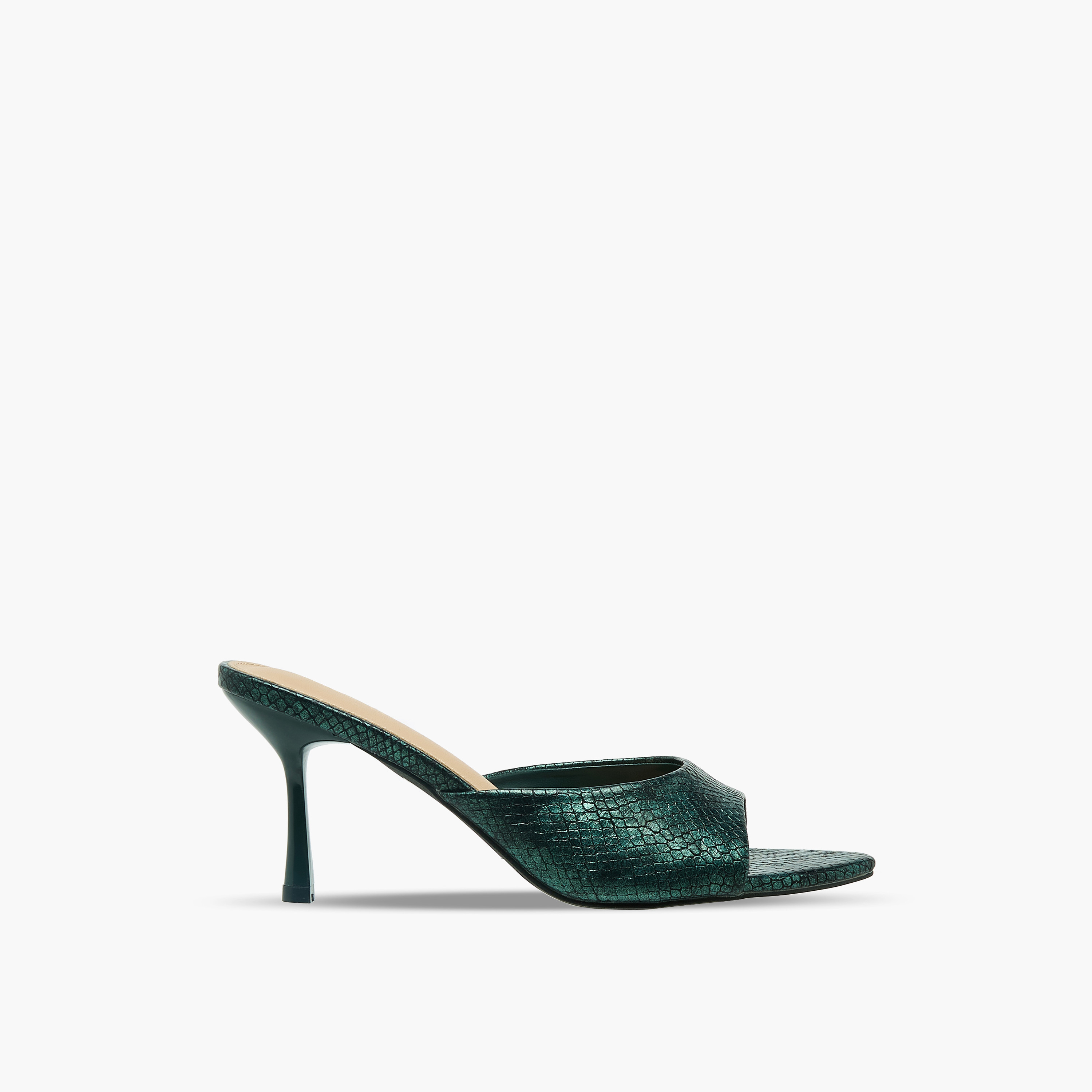 صندل بارز الملمس بكعب مخروطي للنساء من فلورا بيلا-women-shoes-sandals-heeled-image-3
