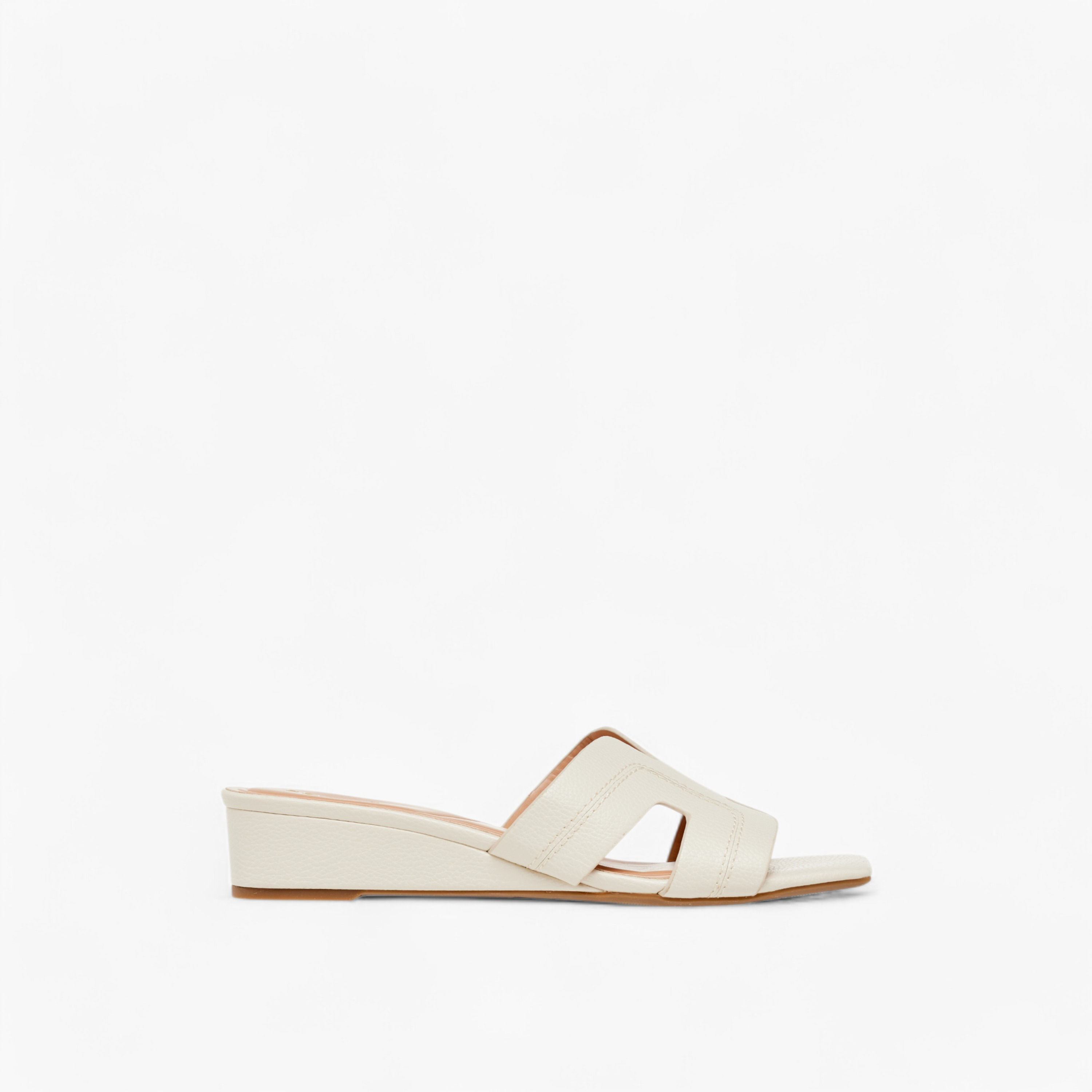 Celeste Women's Stitch Detail Slip-On Sandals with Wedge Heels-women-shoes-sandals-heeled-image-3