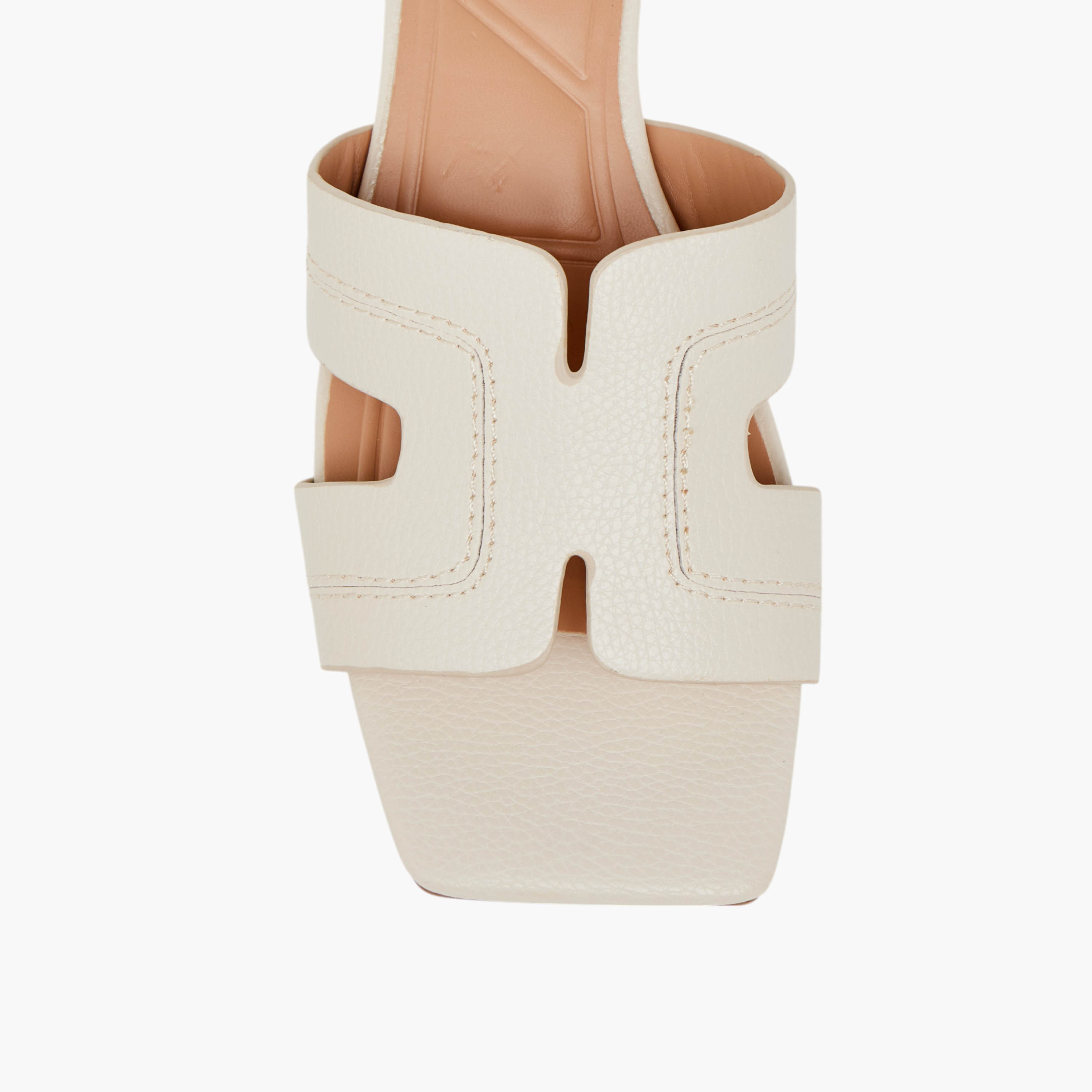 Celeste Women's Stitch Detail Slip-On Sandals with Wedge Heels-women-shoes-sandals-heeled-image-4