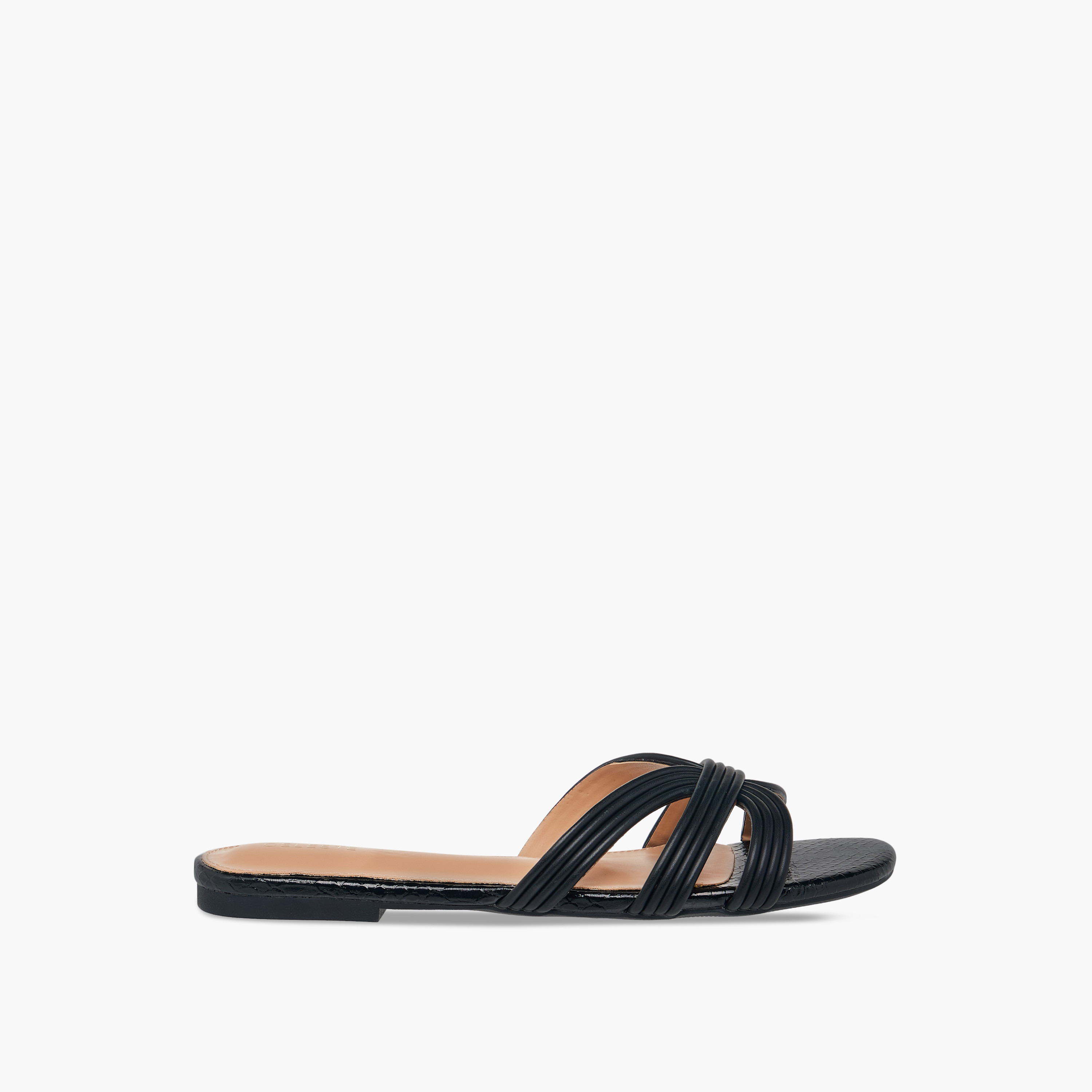 صندل مسطح سهل الارتداء بارز الملمس للنساء من سيليست-women-shoes-flats-sandals-image-3