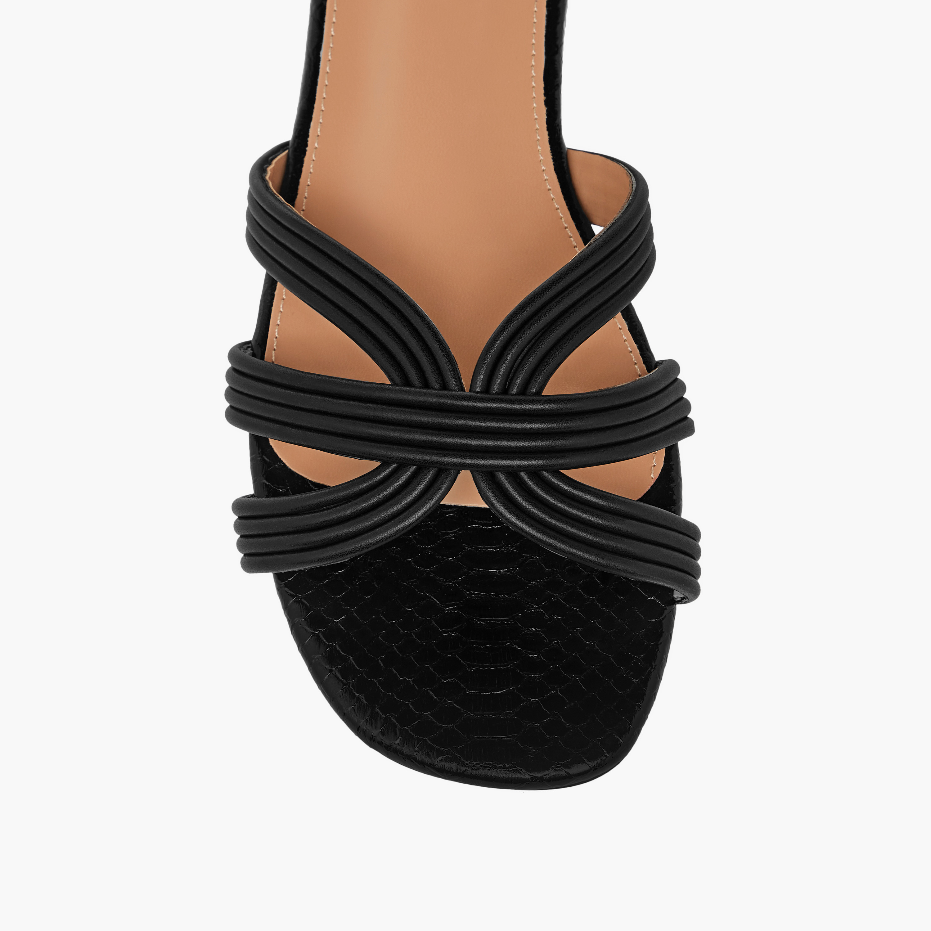 صندل مسطح سهل الارتداء بارز الملمس للنساء من سيليست-women-shoes-flats-sandals-image-4
