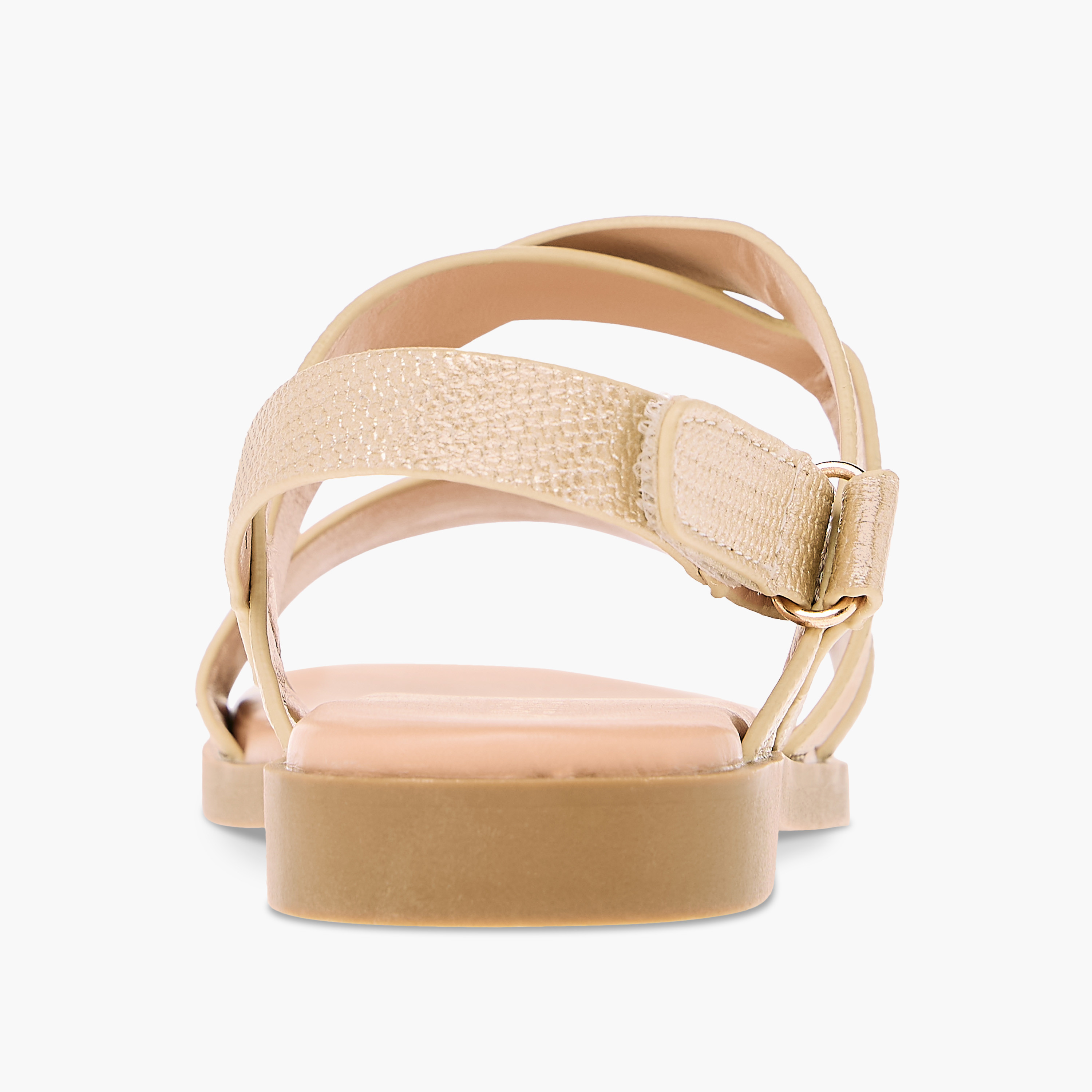 صندل مزيّن بفيونكة بشريط إغلاق لاصق من جونيورز-girls-shoes-sandals-image-4