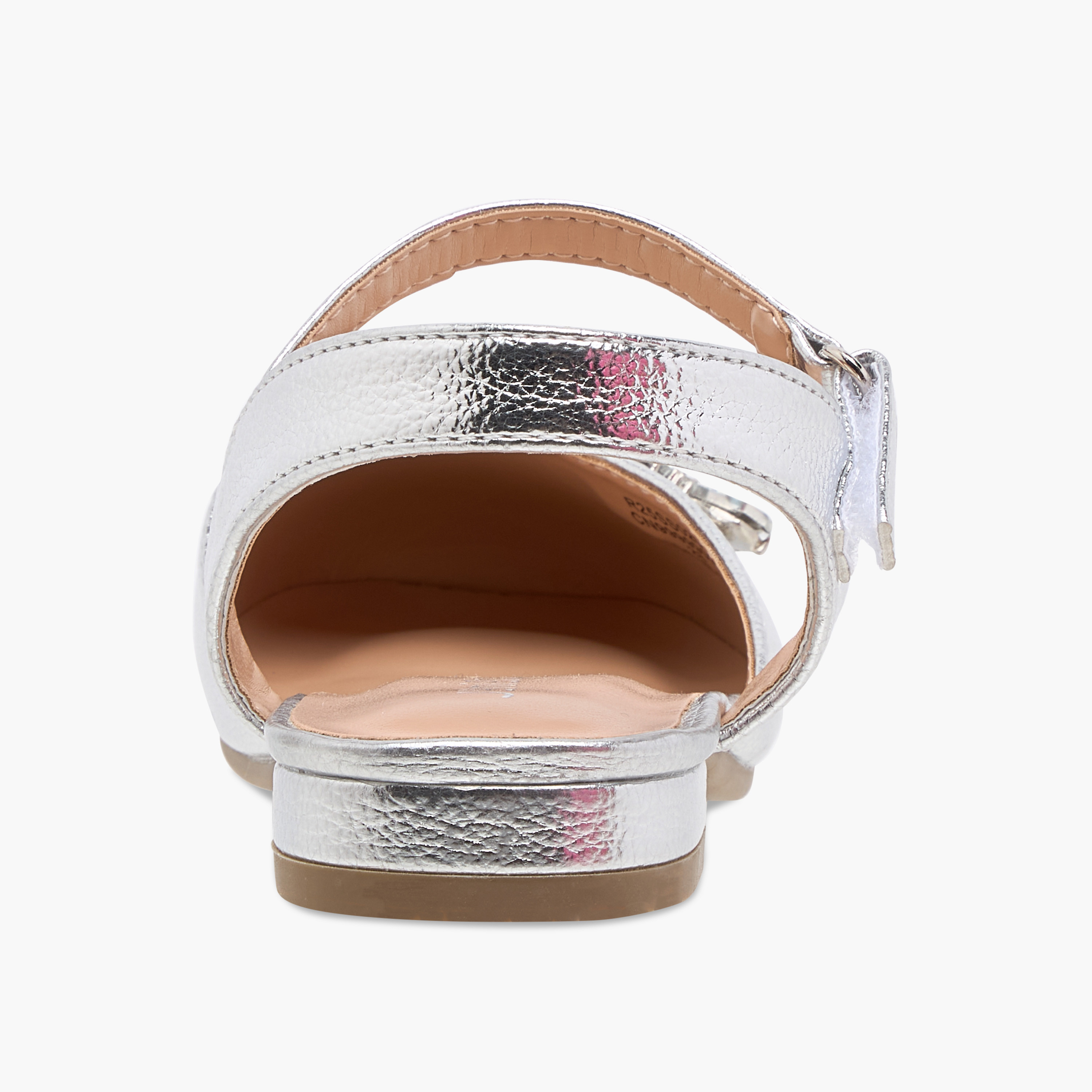 Juniors Embellished Shoes with Hook and Loop Closure-girls-shoes-sandals-image-4
