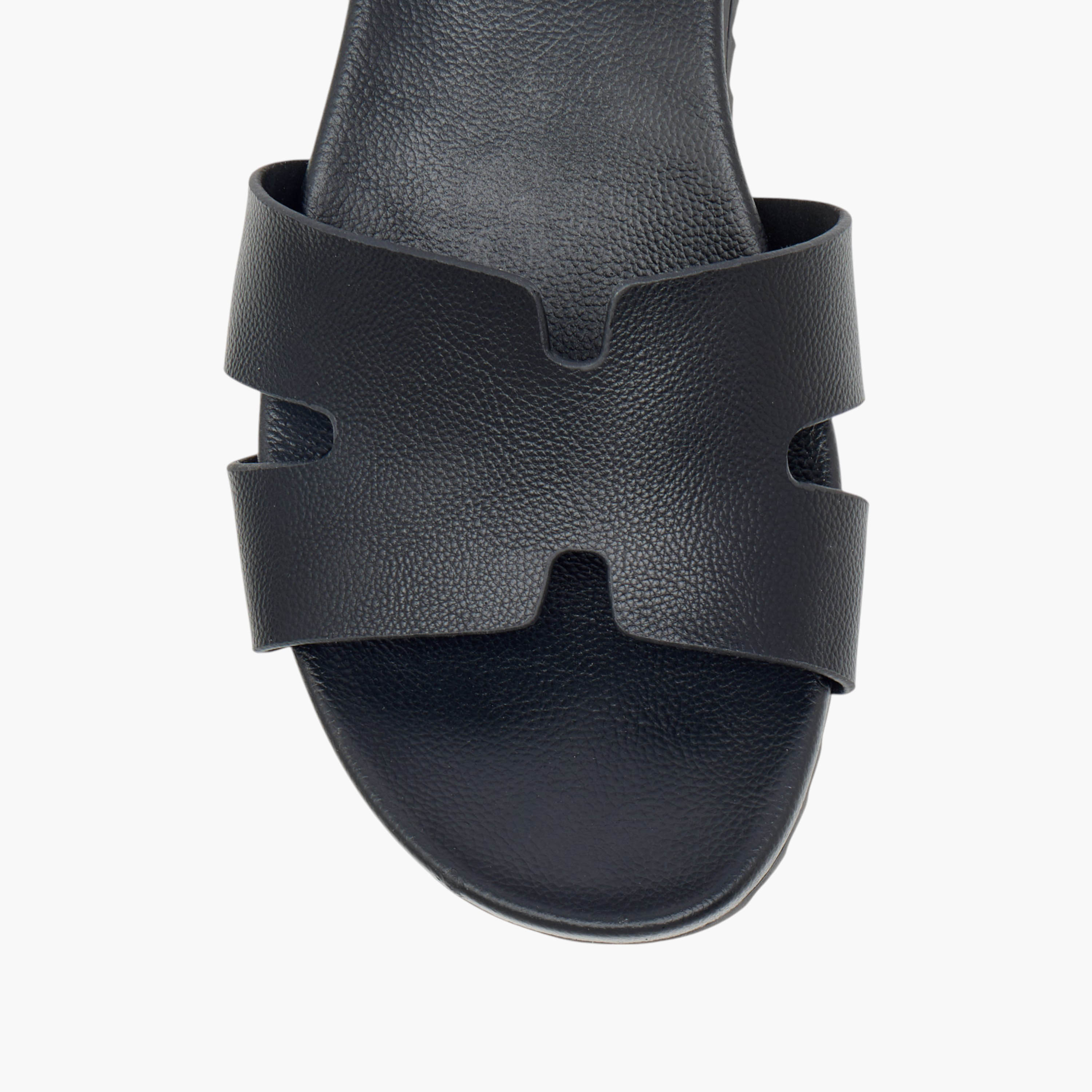 Le Confort Textured Comfort Sandals with Pin Buckle Closure-women-shoes-flats-sandals-image-3