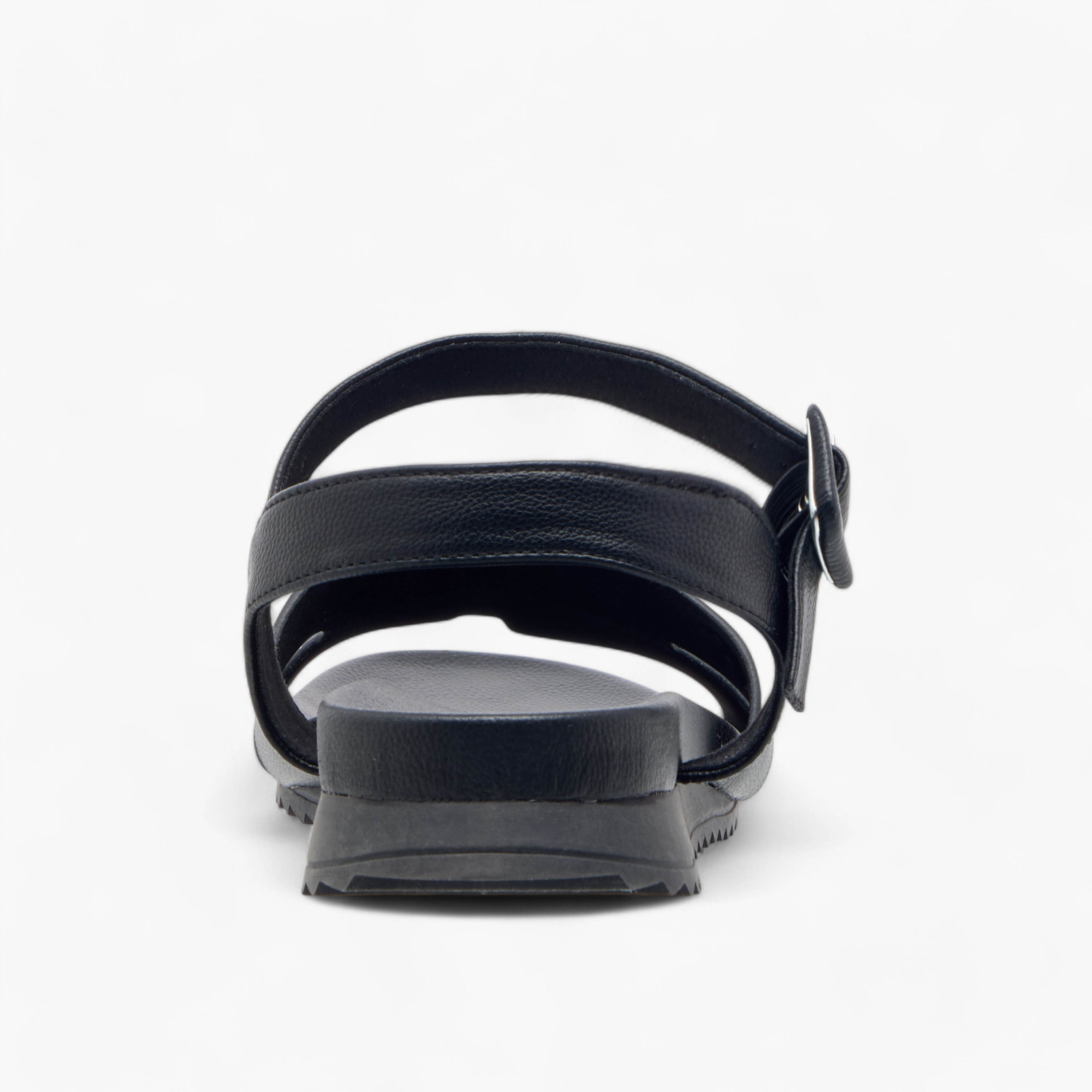 Le Confort Textured Comfort Sandals with Pin Buckle Closure-women-shoes-flats-sandals-image-4