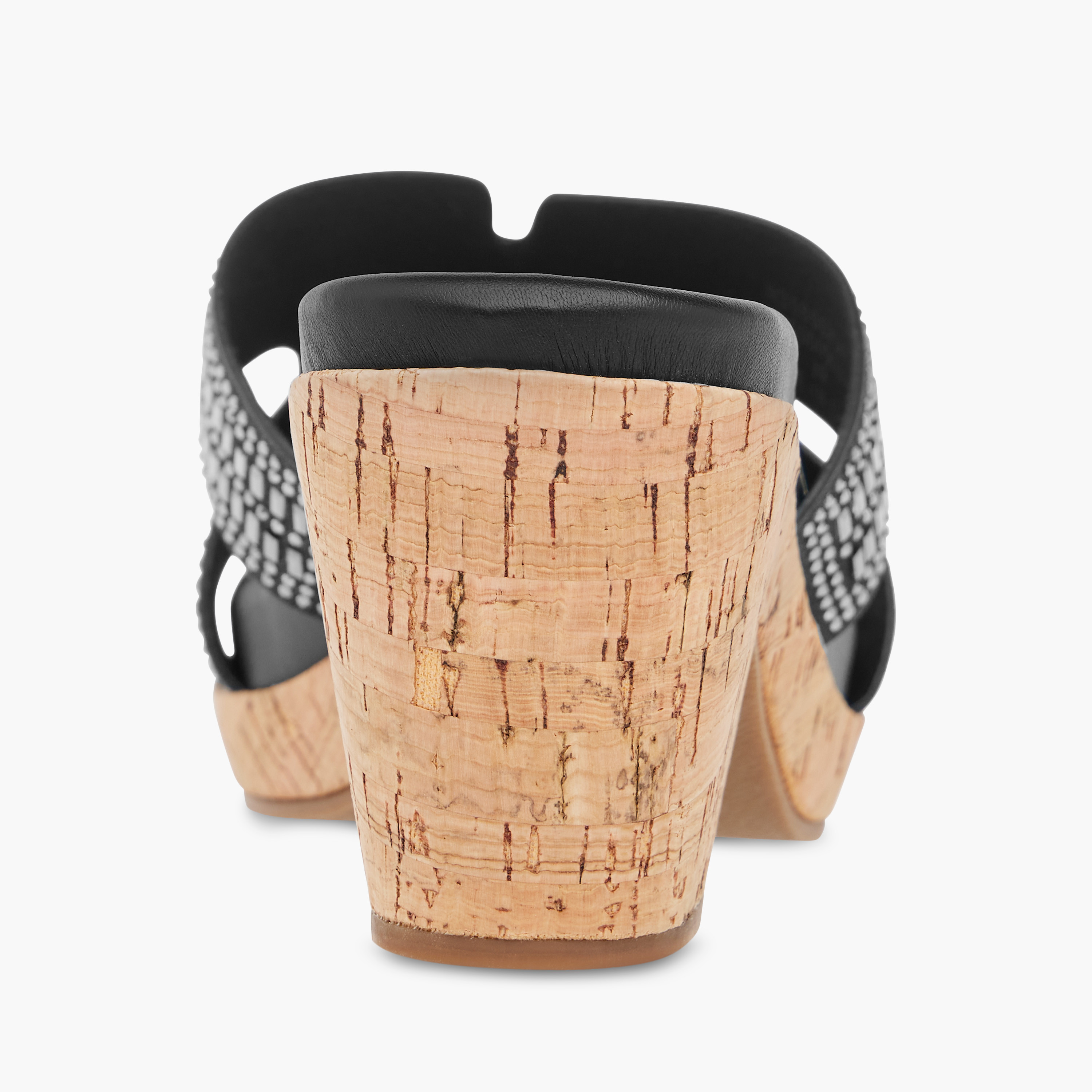 Le Confort Stone Embellished Slip-On Comfort Sandals with Block Heels-women-shoes-sandals-heeled-image-5