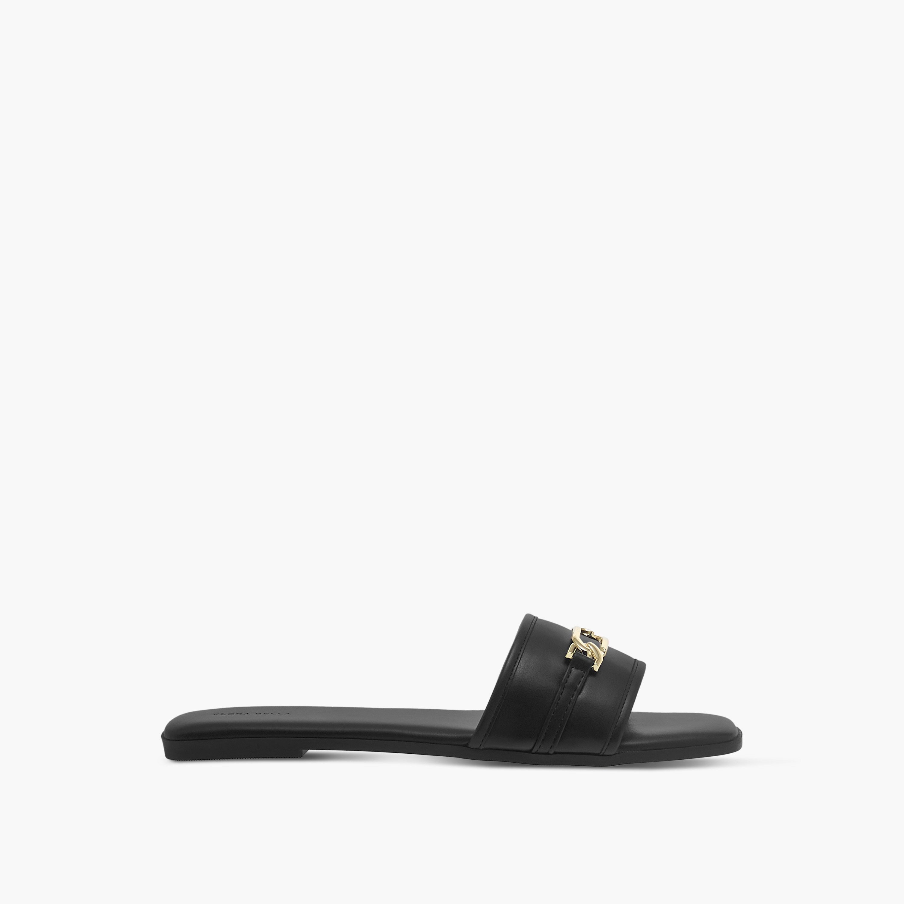 Flora Bella Solid Slip-On Flat Sandals with Metal Accent-women-shoes-flats-sandals-image-3