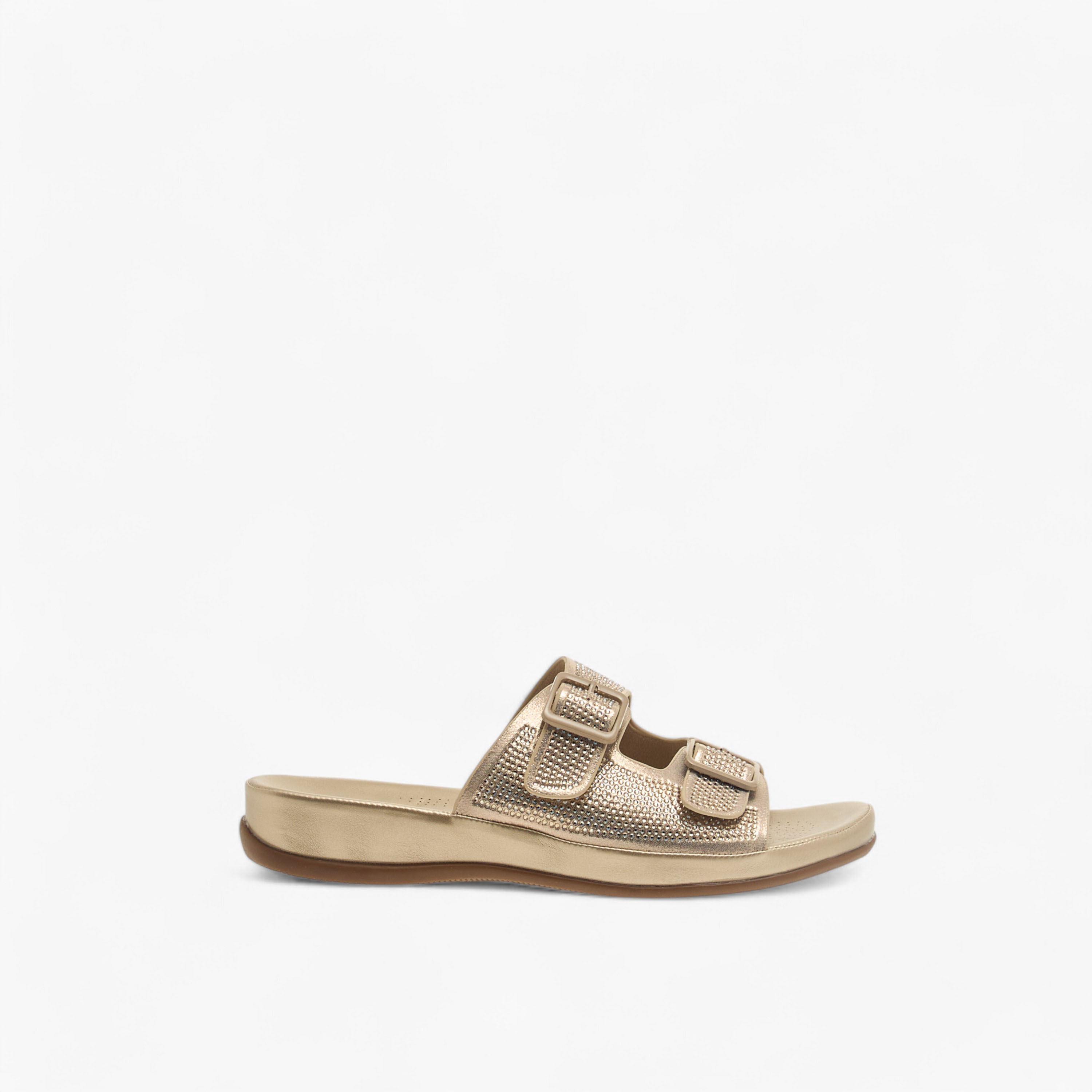 صندل مريح مزين سهل الارتداء بزينة إبزيم من فلورا بيلا-women-shoes-flats-sandals-image-3